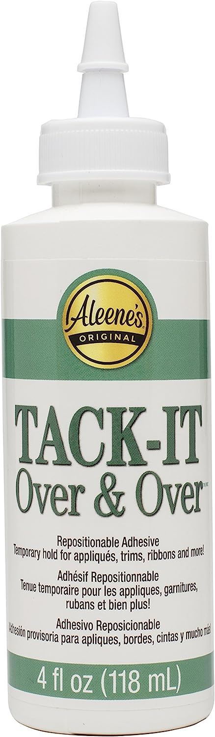 Aleene's 29-2 Tack-It Over & Over Liquid Glue 4oz