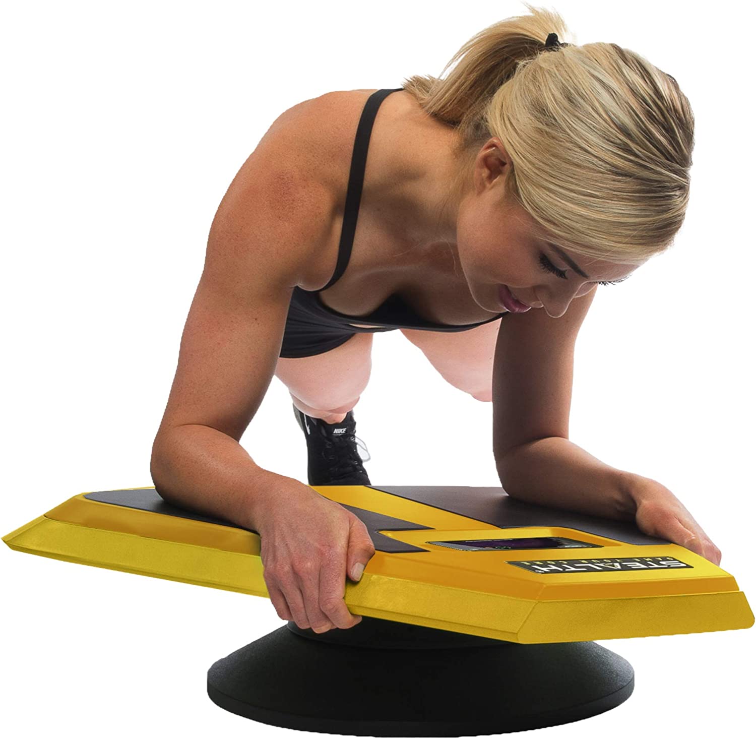 Stealth Abs + Plank Core Trainer - Get Strong Sexy Abs and Lean Core Playing Games On Your Phone; Free iOS/Android App; 4 Free Mobile Games Included; Dynamic Abs & Core Training; Only 3 Minutes a Day 