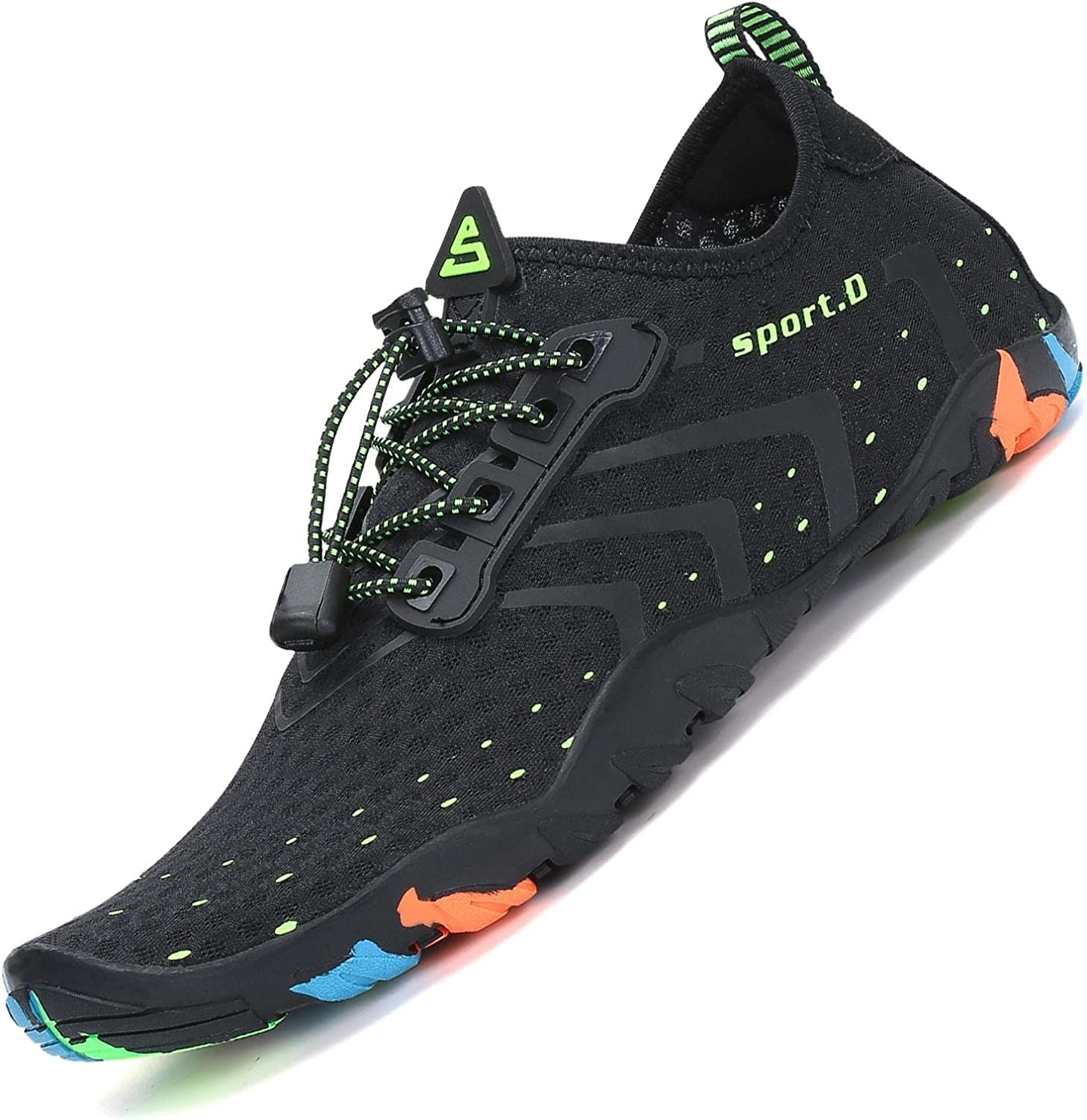 Mishansha Mens Womens Water Shoes Quick Dry Beach Shoe