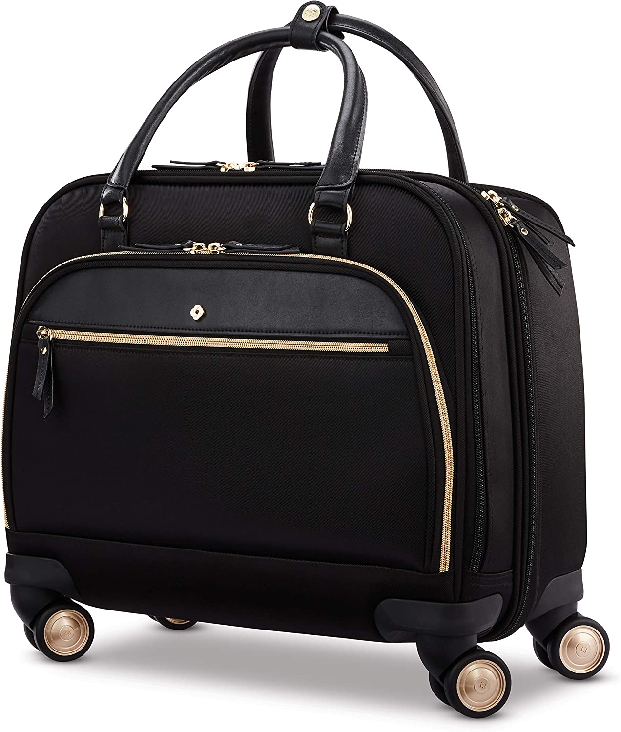Samsonite Women's Mobile Solution Spinner Mobile Office ,Black