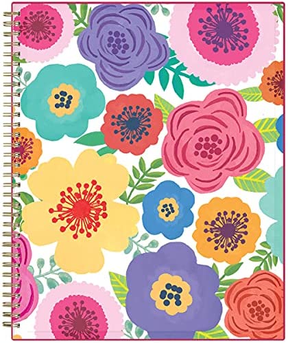 Blue Sky Academic Year Weekly & Monthly Planner, 8.5" x 11", Flexible Cover, Wirebound, Mahalo (100149-A22)