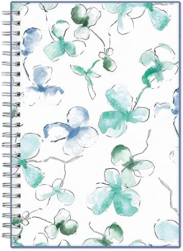 Blue Sky  Weekly & Monthly Planner, 5" x 8", Frosted Flexible Cover, Wirebound, Lindley (101579-22)