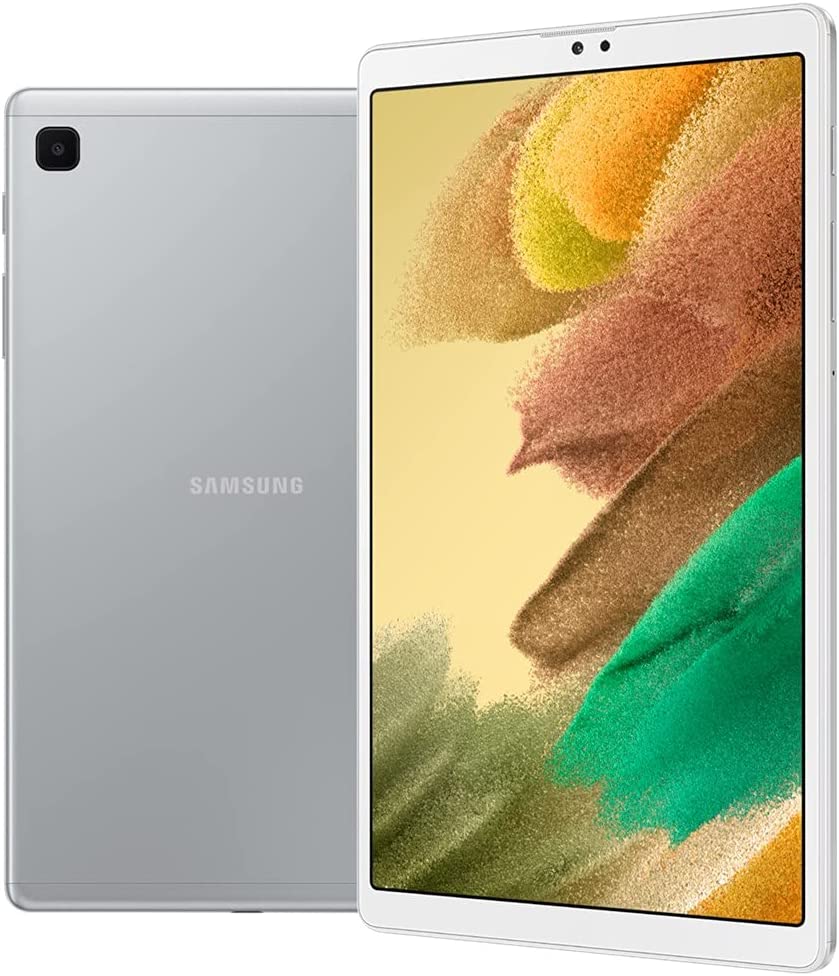 Samsung Galaxy Tab A7 Lite 8.7" (2026, WiFi + Cellular) 32GB 4G LTE Tablet & Phone (Makes Calls) GSM Unlocked, International Model w/US Charging Cube - SM-T225 (Silver, LTE+WiFi)