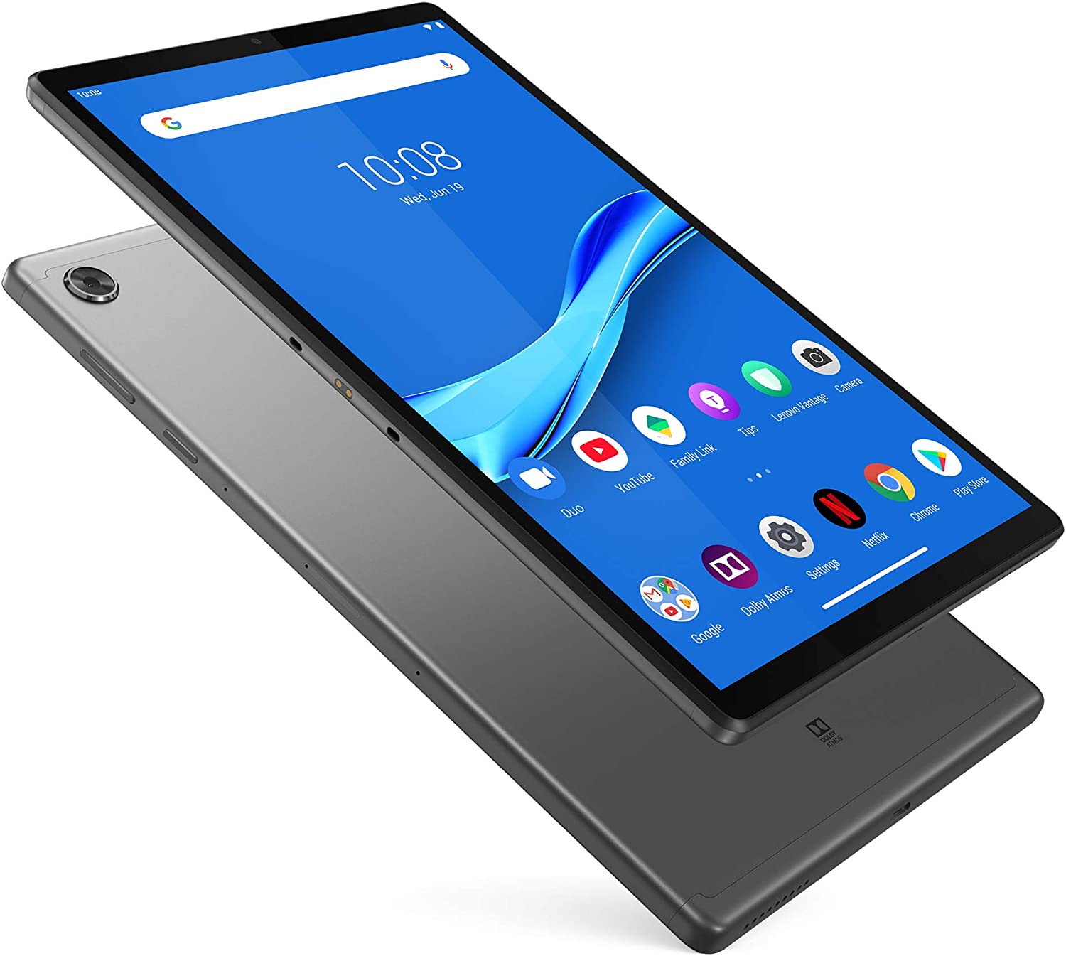 Lenovo Tab M10 FHD Plus (2nd Gen) - 2021 - Kids Mode Enablement - 10.3" - Front 5MP & Rear 8MP Camera - 4GB Memory - 64GB Storage - Android 9 (Pie) or Later