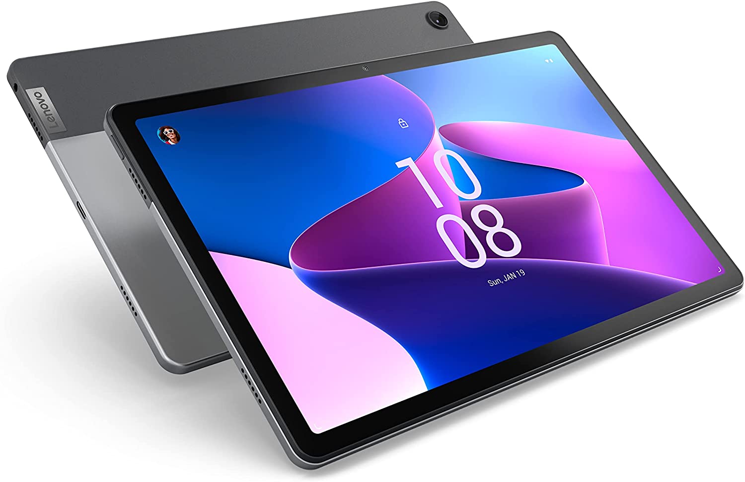 Lenovo Tab M10 Plus (3rd Gen) -- Long Battery Life - 10" FHD - Front & Rear 8MP Camera - 4GB Memory - upto128GB Storage - Android 12 or Later