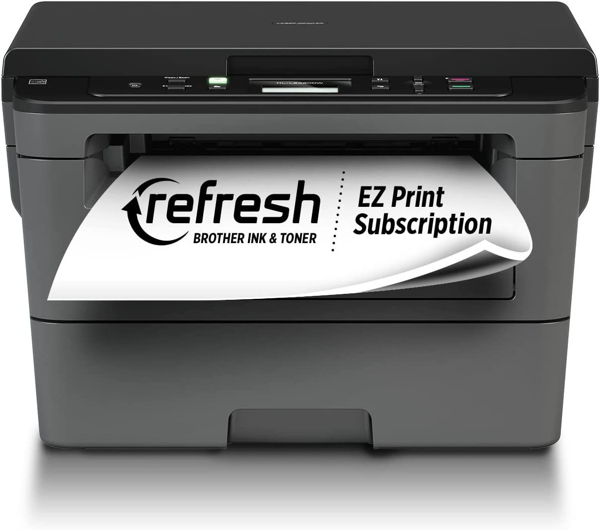 Brother Monochrome Laser HLl2390DW, Wireless Networking, Duplex Printing, Refresh Subscription and  Dash Replenishment Ready