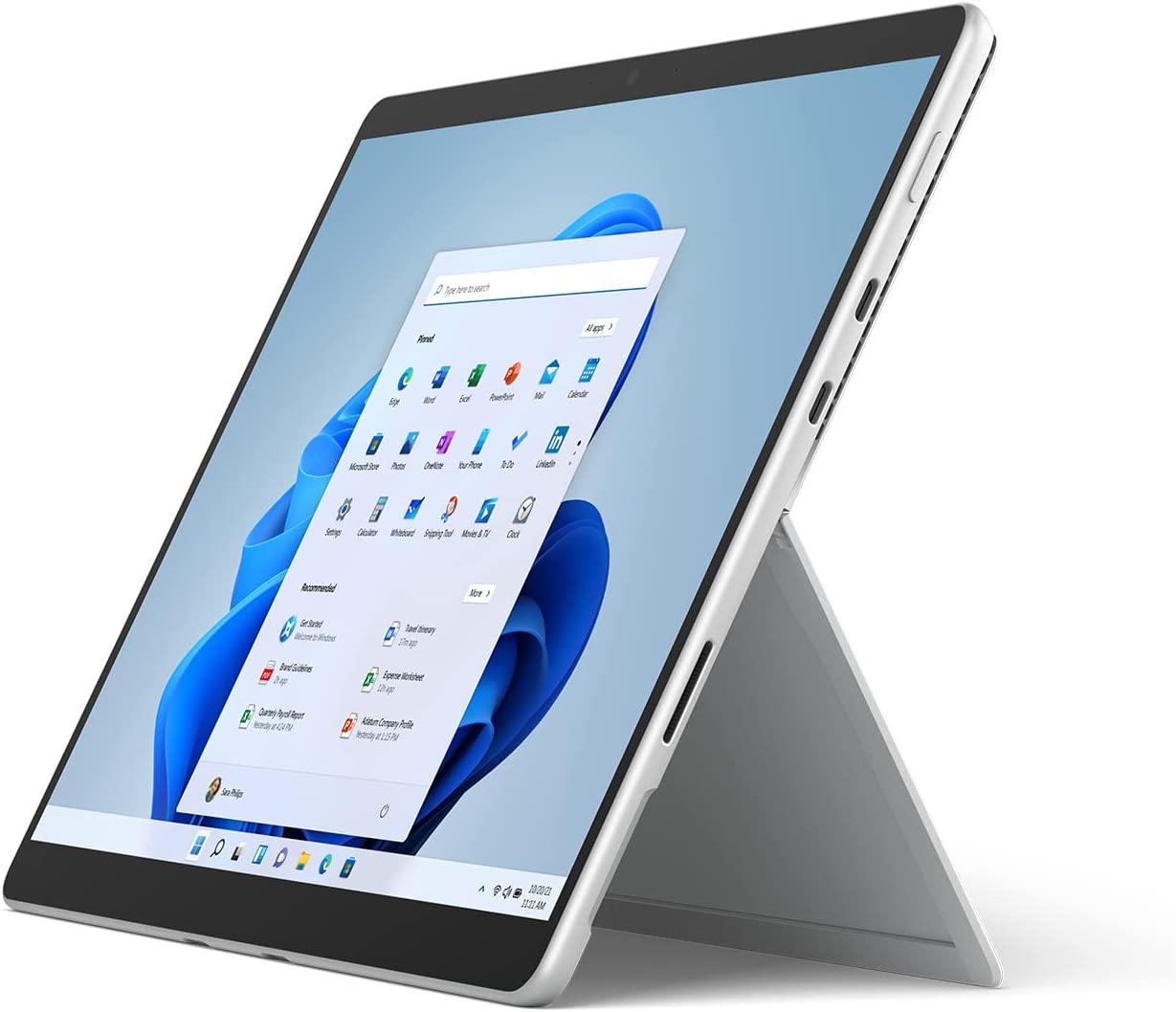 Microsoft Surface Pro 8-13" Touchscreen - Intel? Evo Platform Core? i7-16GB Memory - 512GB SSD - Device Only - Platinum (Latest Model)