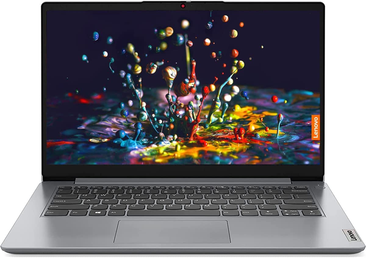 Lenovo Newest Ideapad 1i Laptop, 14 Inch HD Display, 12th Gen Intel Core i3-1215U Processor (6 Core), 8GB RAM, 256GB SSD, Intel UHD Graphics, Bluetooth, HDMI, Windows 11 Home in S Mode