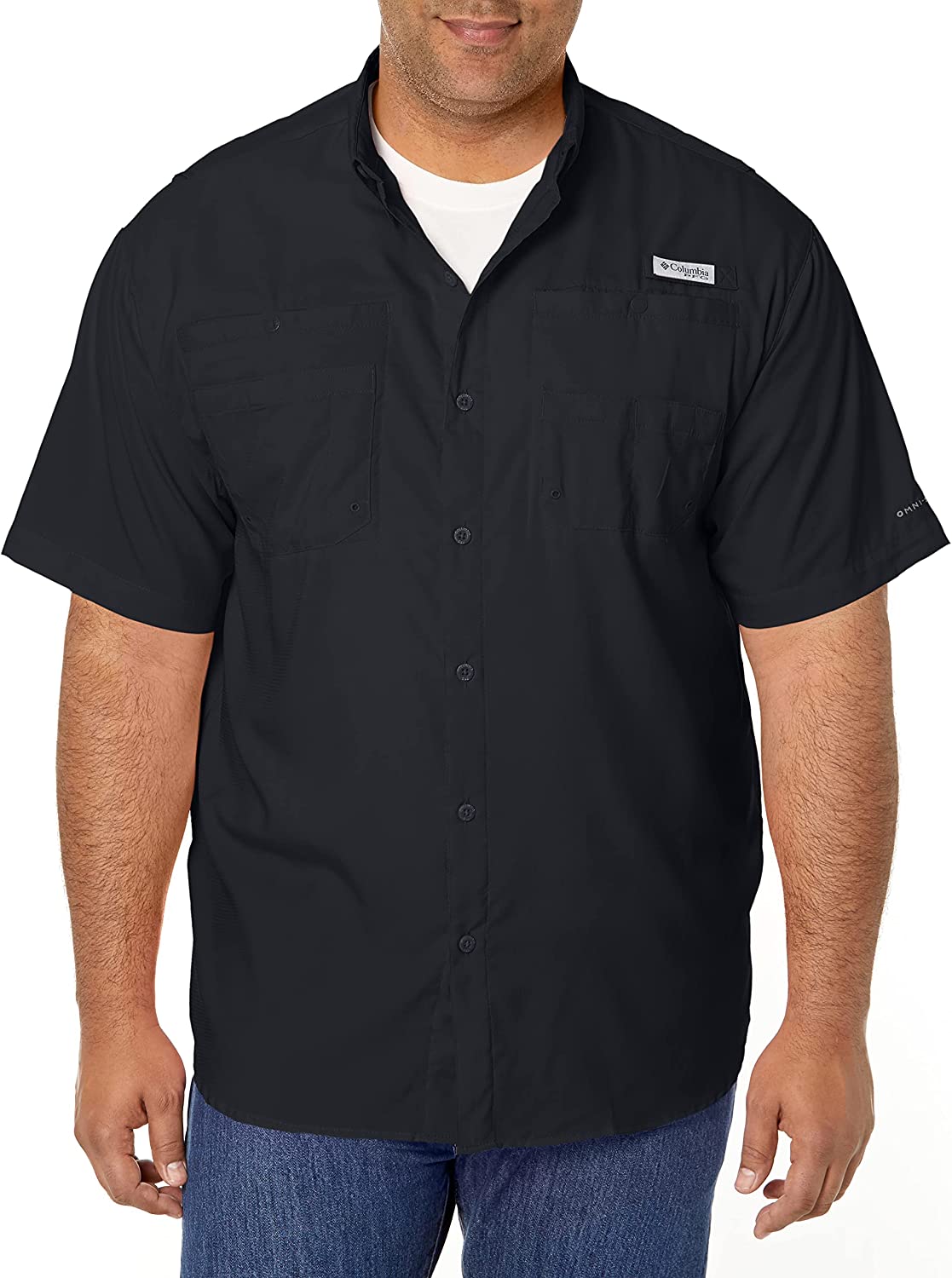 Columbia Men's PFG Tamiami Ii UPF 40 Short Sleeve Fishing Shirt