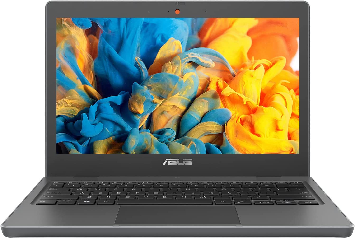 ASUS Newest Military-Grade Student Laptop, 11.6'' HD Certified Eye-Care Display, Intel Dual-Core Processor, 4GB RAM, Ethernet Port, Keyboard, USB Type-C, Win10 Pro (256GB Storage) (BR1100)