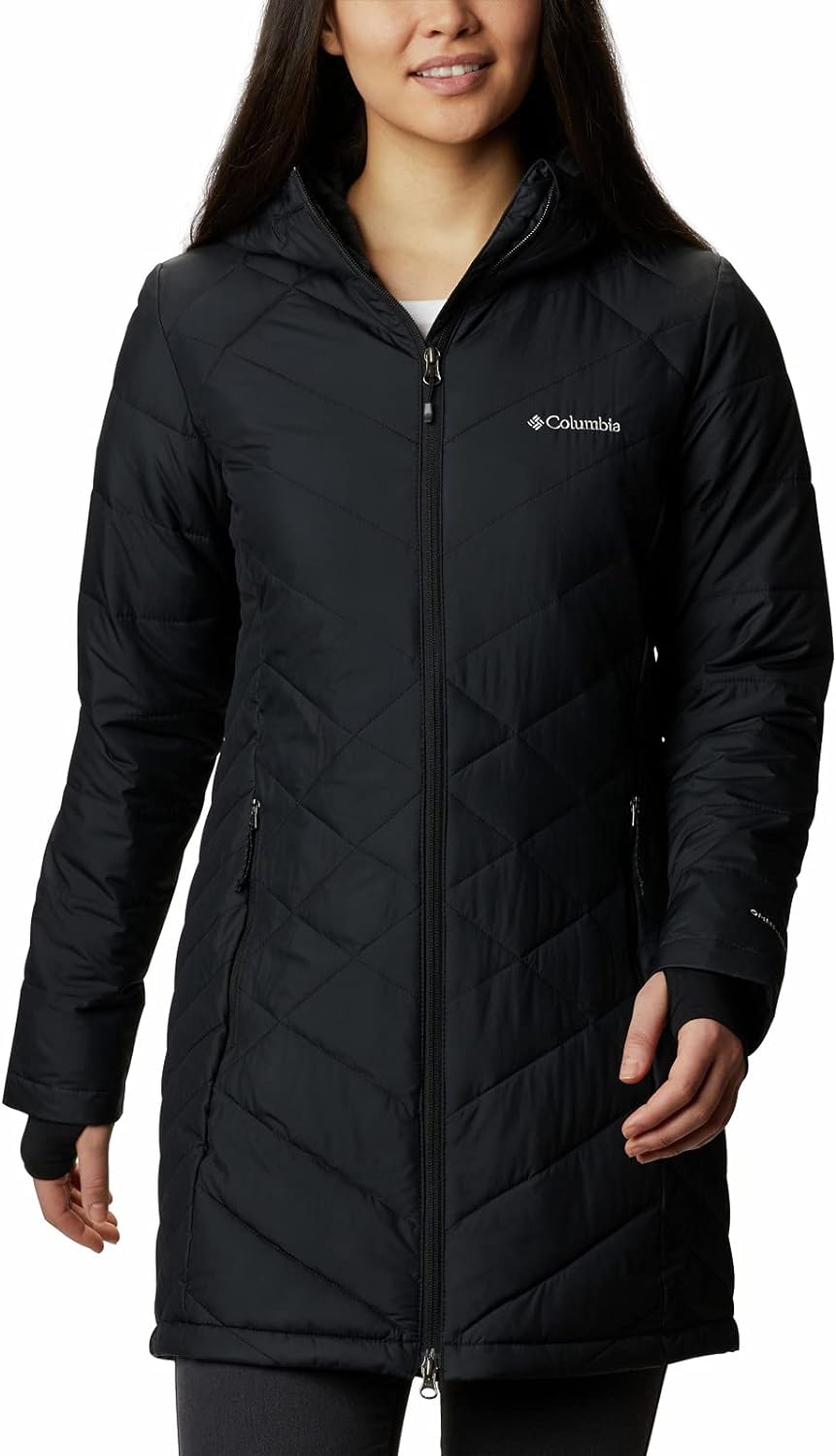 Columbia Women's Heavenly Long Hooded Jacket - Plus Size