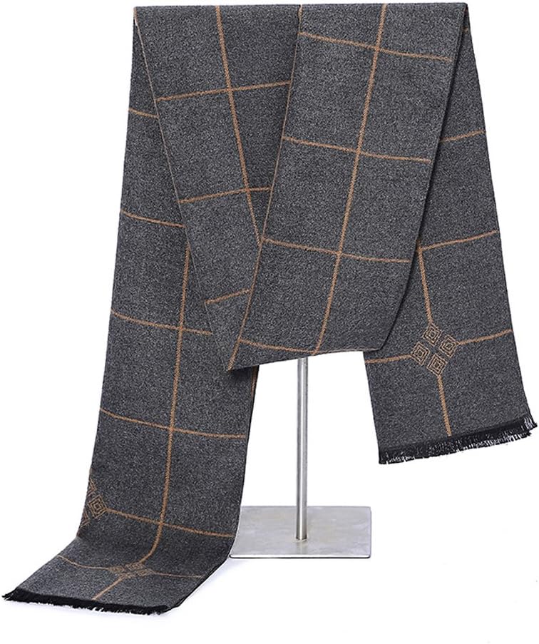 OHAYOMI Mens Scarf Winter Fashion Formal Soft Scarves for Men