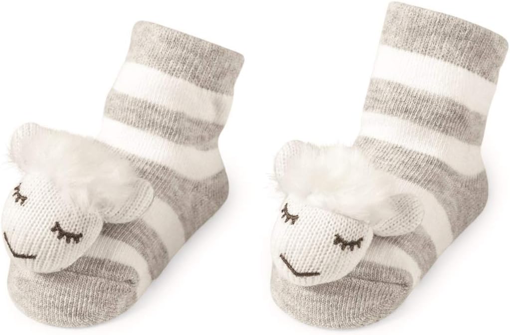 Mud Pie Counting Sheep Rattle Toe,Multicoloured,0-12 Months