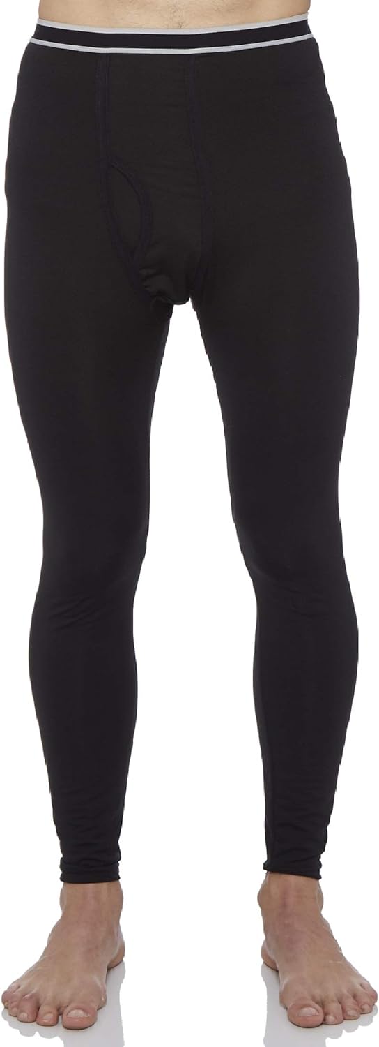 Rocky Men's Thermal Bottoms (Long John Base Layer Underwear Pants) Insulated for Outdoor Ski Warmth/Extreme Cold Pajamas