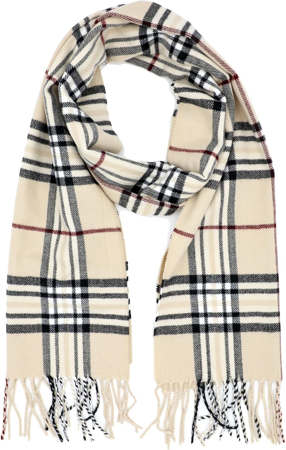 Achillea Scottish Tartan Plaid Scarf, Classic Winter Scarf, Soft Cashmere Feel Men’s & Women's Scarves