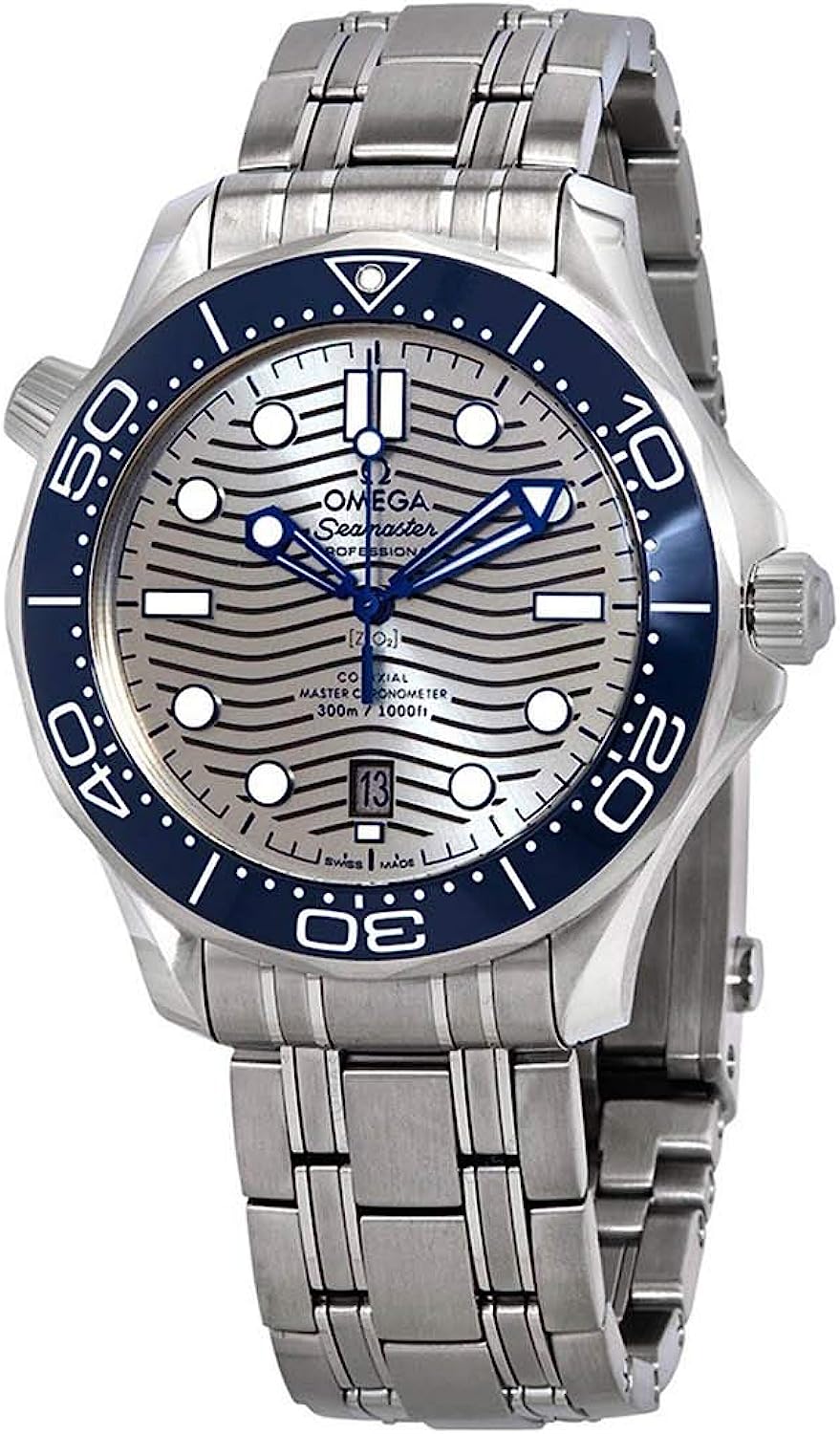 Omega Seamaster Automatic Grey Dial Men's Watch 210.30.42.20.06.001