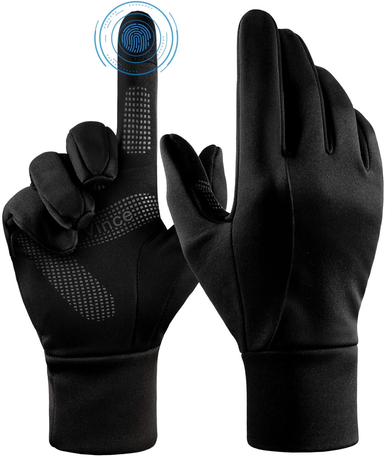 FanVince Winter Gloves Touch Screen Water Resistant Thermal for Running Cycling Driving Hiking Windproof Warm Gifts for Men and Women
