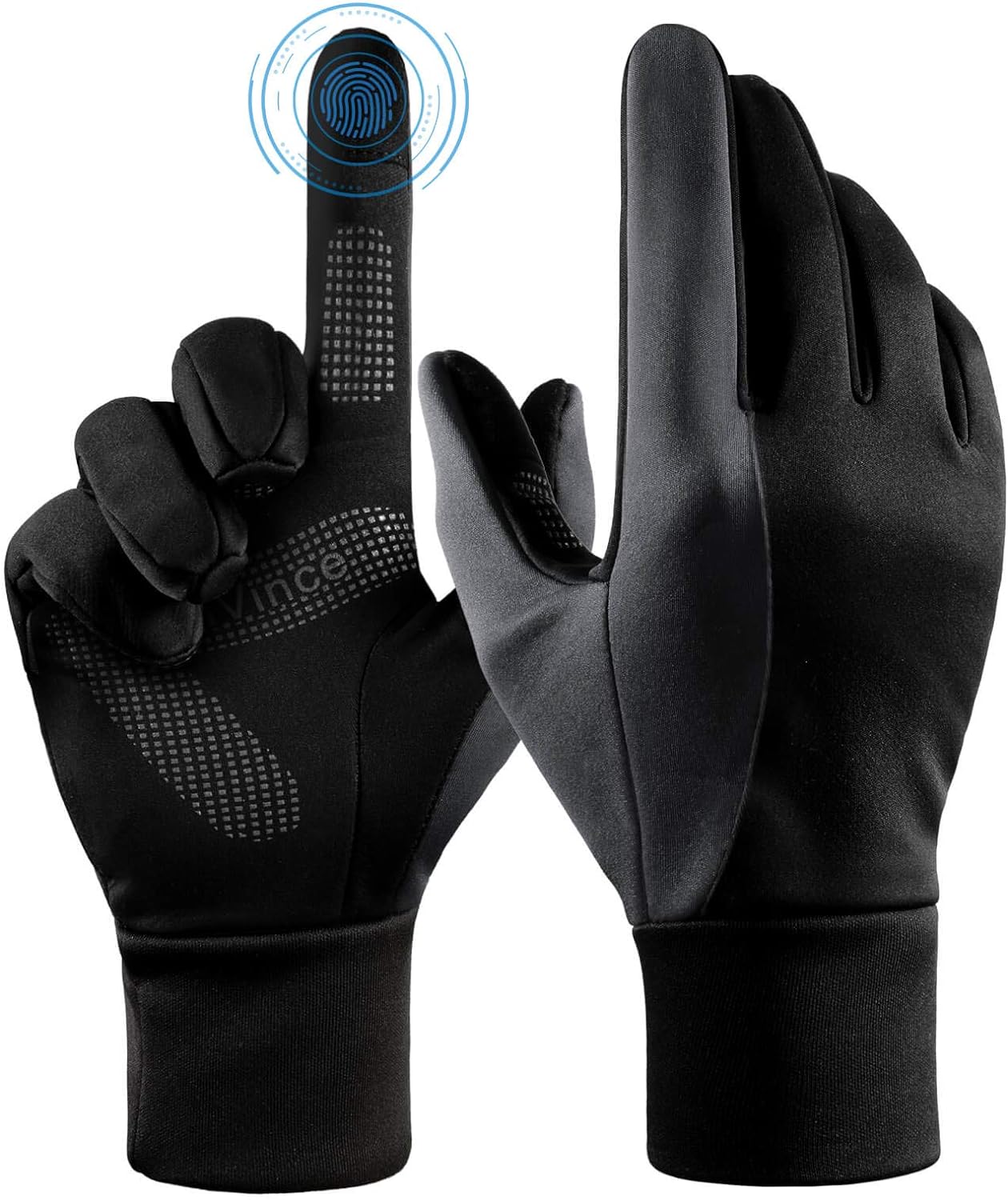 FanVince Winter Gloves Men Women Touchscreen Water Resistant Thermal for Running Cycling Driving Hiking Warm in Cold Weather