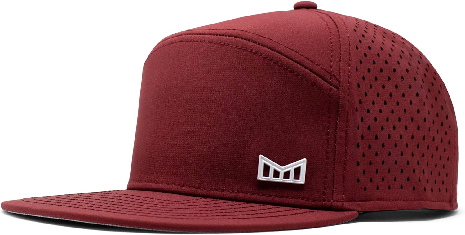 melin Trenches Icon Hydro, Performance Snapback Hat, Water-Resistant Baseball Cap for Men & Women
