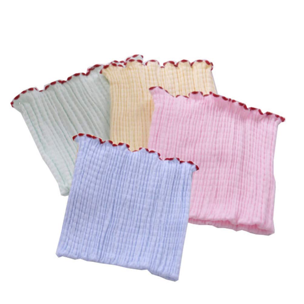 NUOBESTY Cotton Newborn Umbilical Cord, 4pcs Random Color Belly Band Baby Belly Cover Newborn Waist Support Band to Protect Baby Abdomen |54X17CM