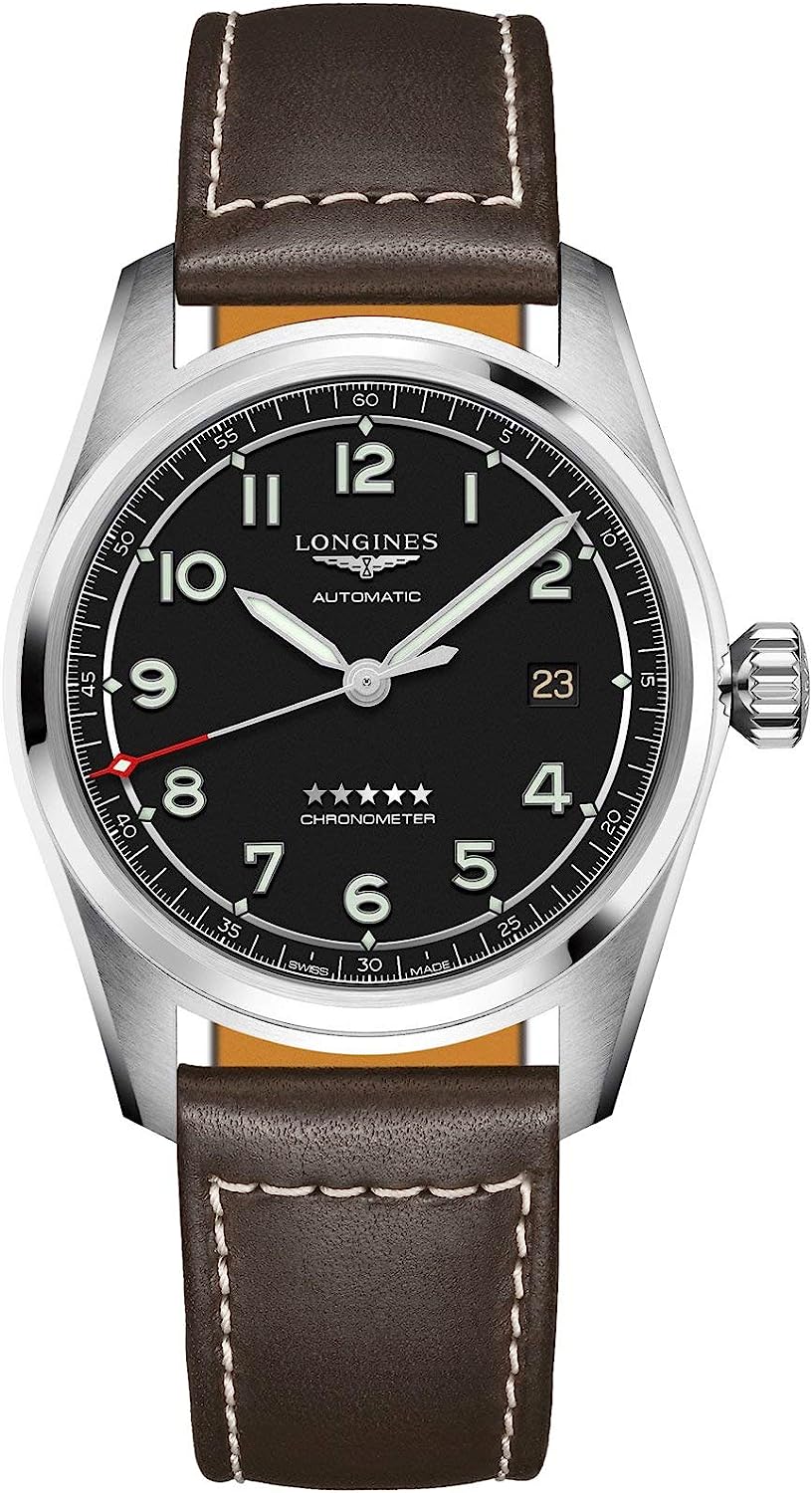 Longines Spirit Automatic Black Dial Men's Watch L3.811.4.53.0