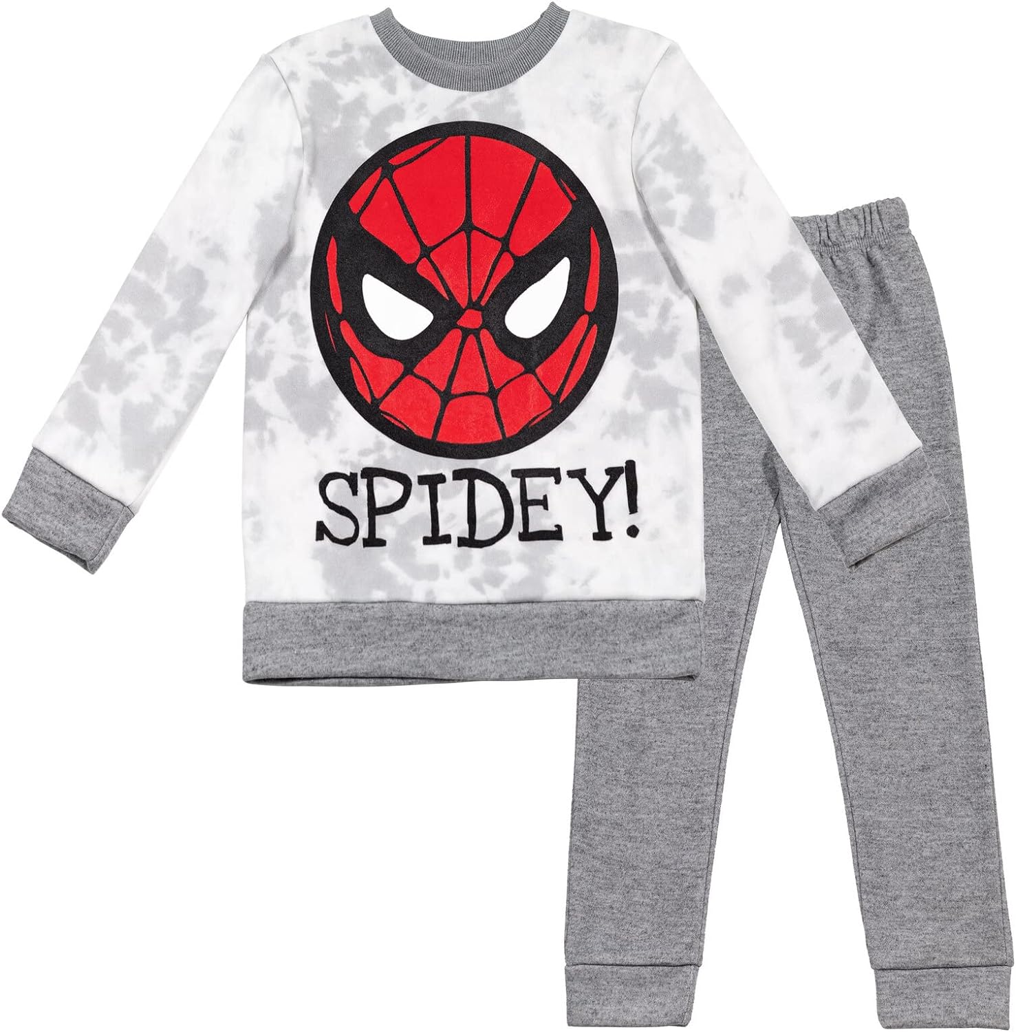 Marvel Spider-Man Fleece Sweatshirt and Pants Set Toddler to Big Kid