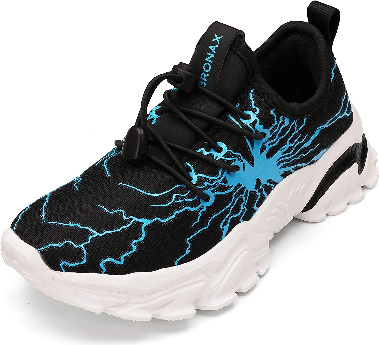 BRONAX Little/Big Boys Lightweight Graffiti Personality Shoes
