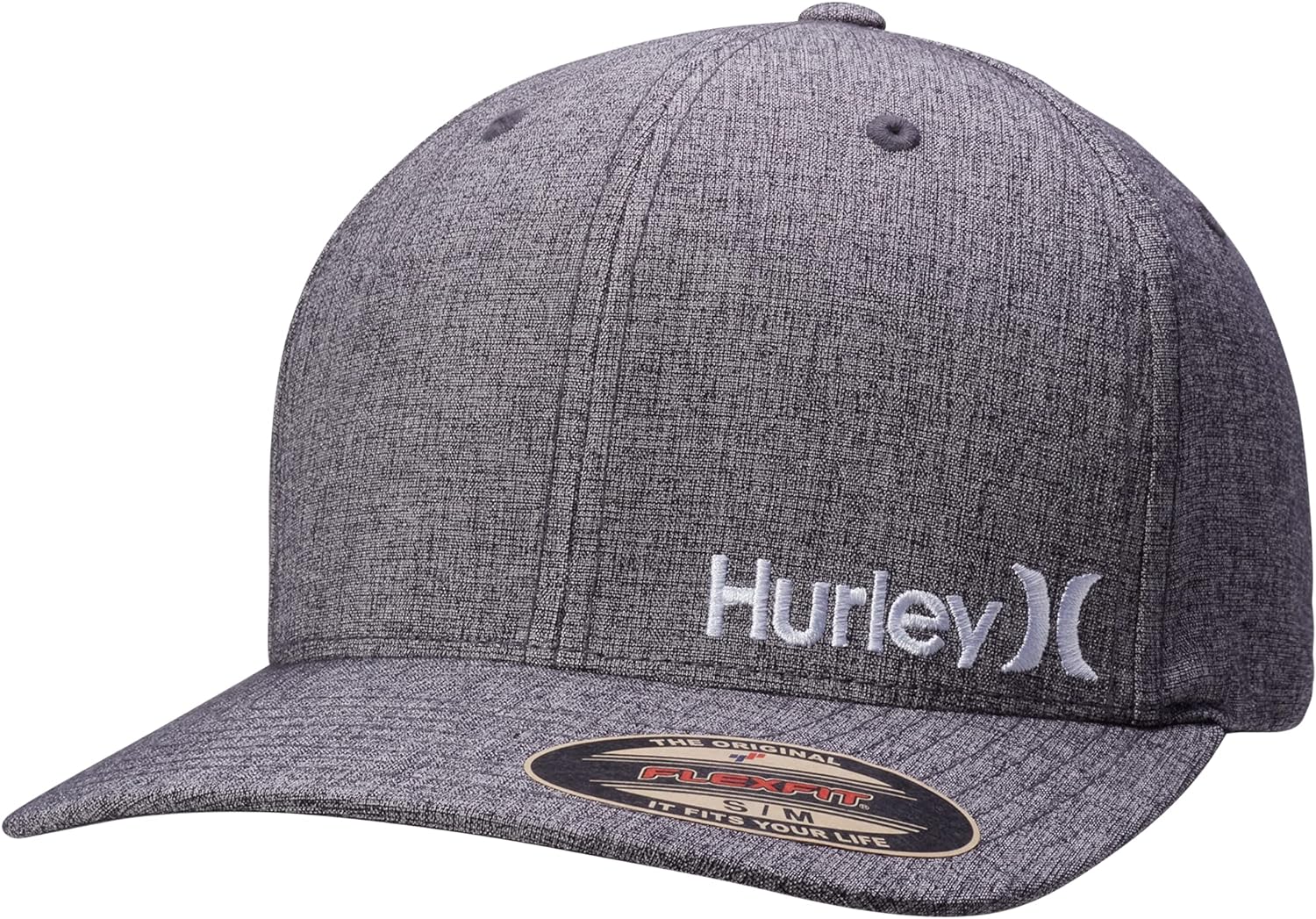 Hurley Men's One & Only Corp Flexfit Perma Curve Bill Baseball Hat