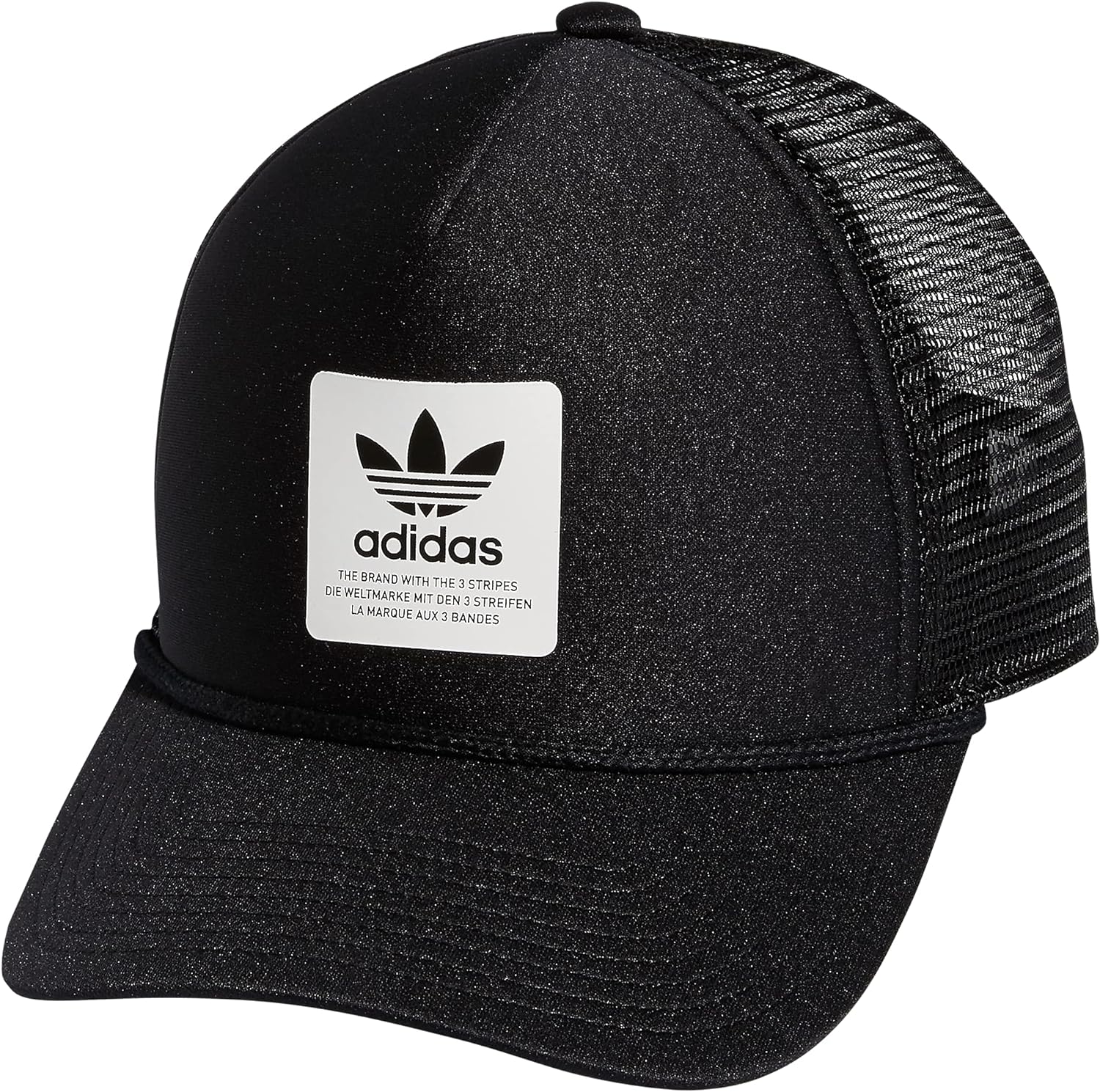 adidas Originals Dispatch Trucker 5-Panel High Crown Mesh-Back Adjustable Strapback Cap