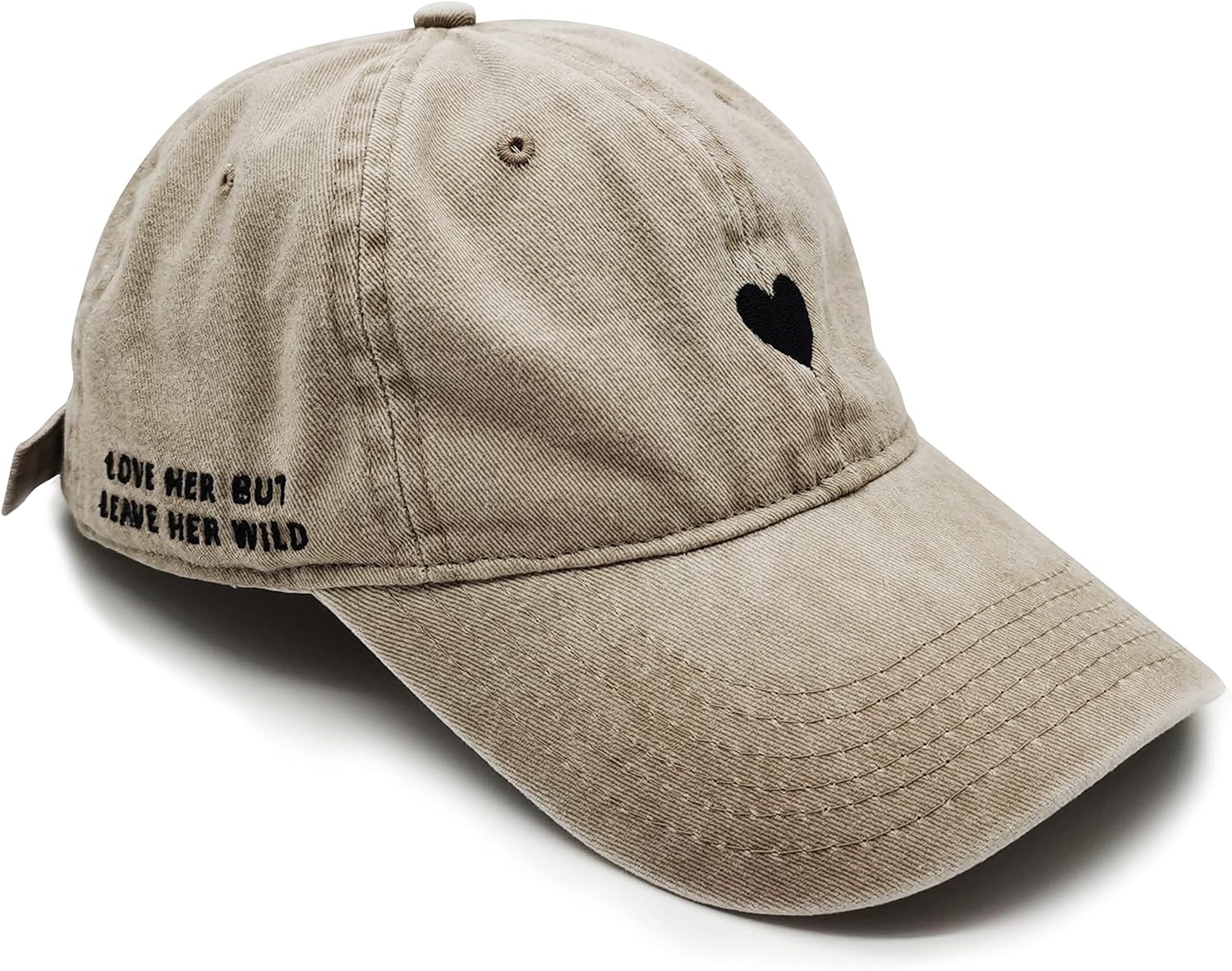 Atticus Poetry Hat, Embroidered Brushed Cotton Women’s Baseball Hat Unisex Fit, Adjustable One Size