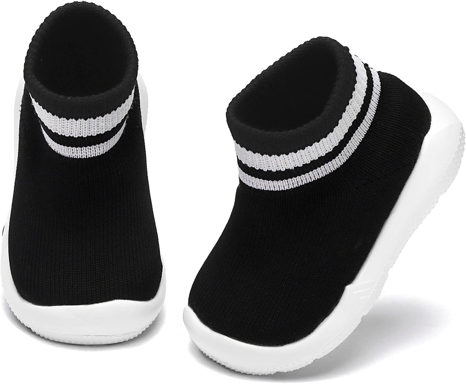 Engtoy Baby Sock Shoes Baby Walking Shoes Infant Non-Slip Breathable Slippers with Soft Rubber Sole Baby Boys Girls Slip On Sneakers