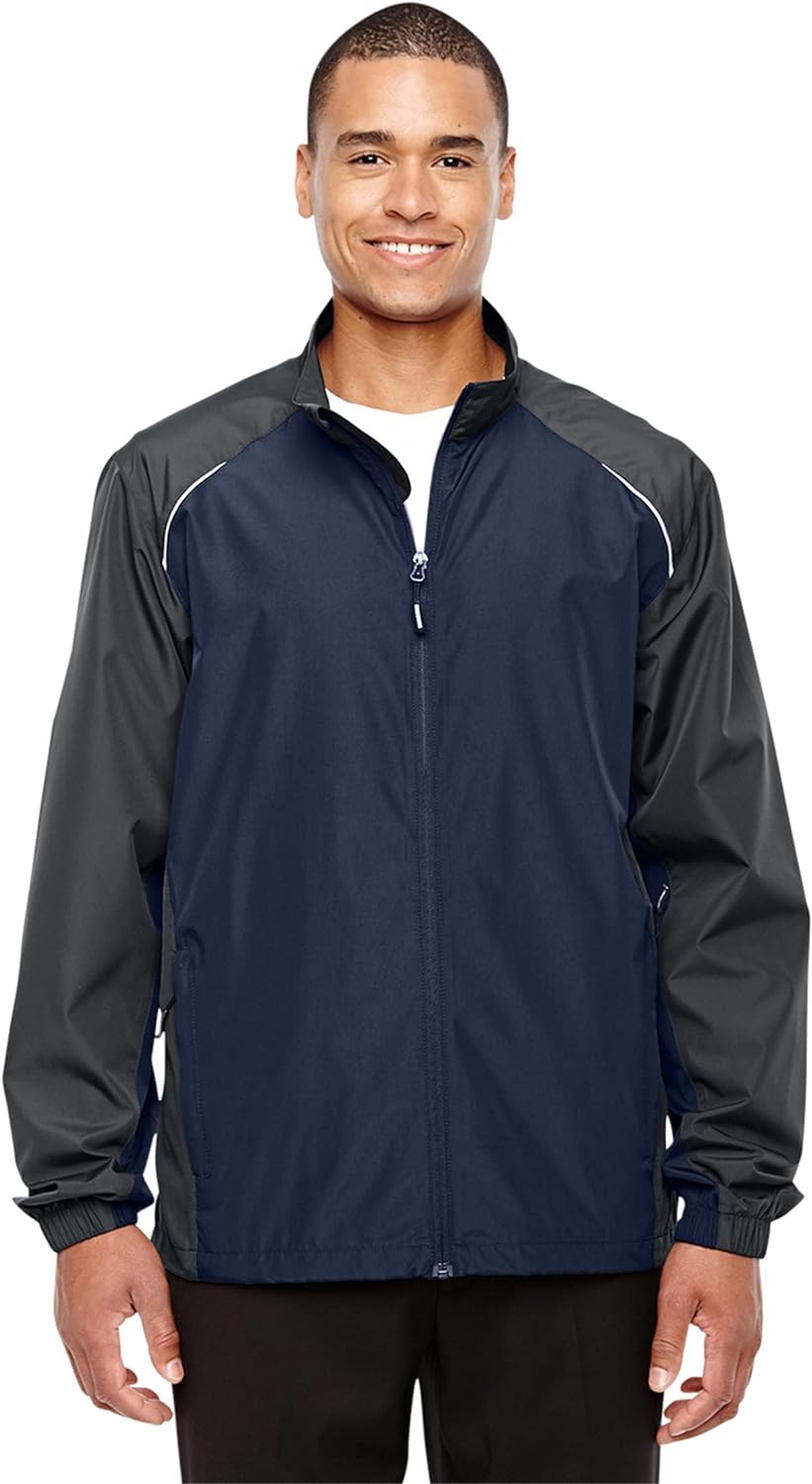 AFC Men's Lightweight Nylon Windbreaker Wind & Water Resistant Jacket