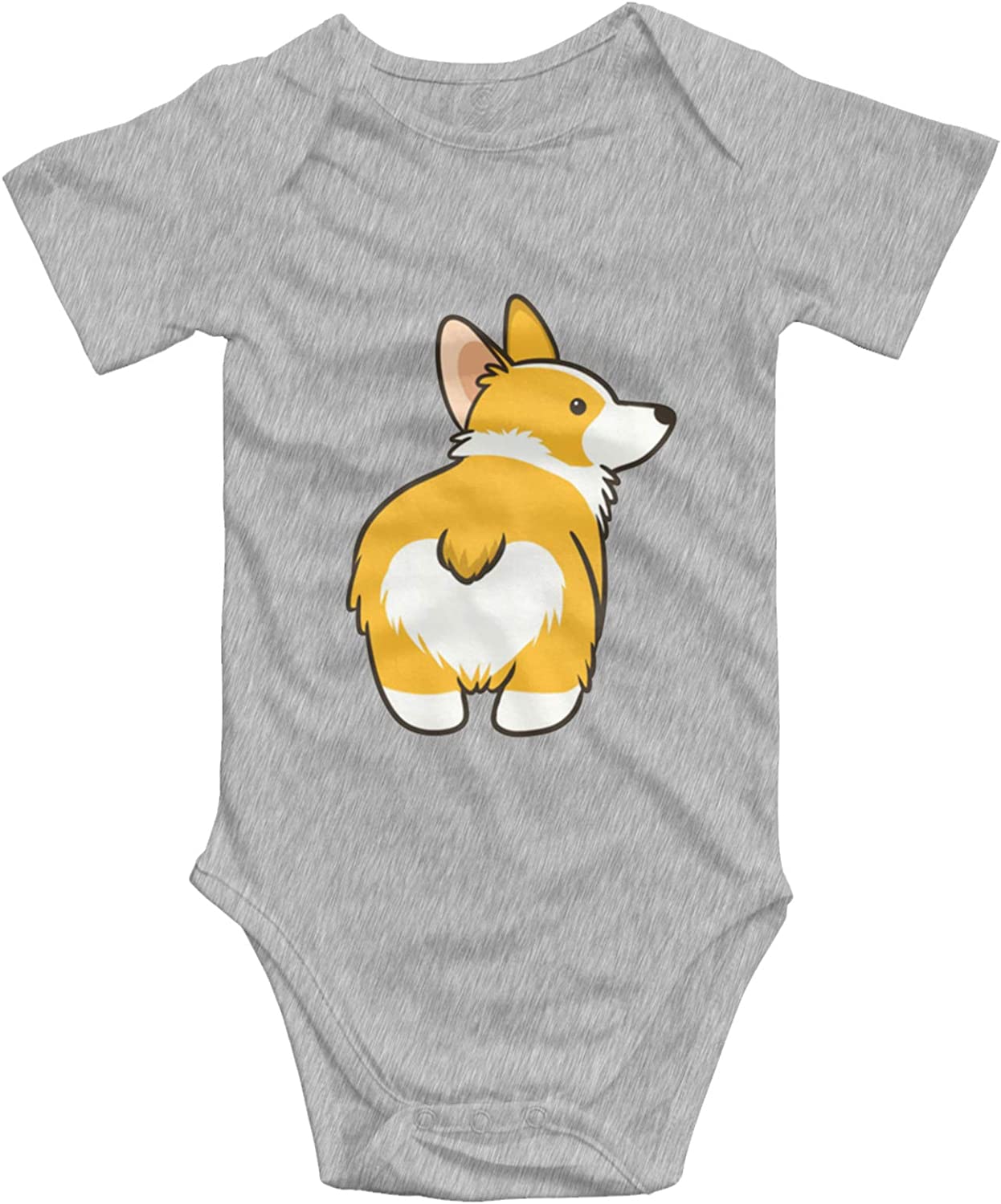 PIOKNGY Baby Short Sleeve Cute Romper Bodysuit Summer Outfit Clothes Black