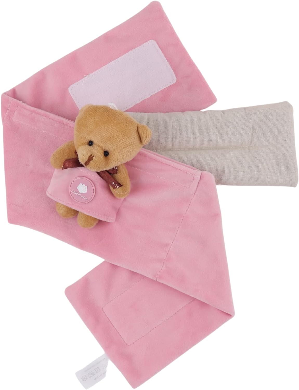 Caring Mom Gentle Soothe Baby Colic Belt - Fast Relief for Gas & Upset Stomach, Comforting Heated Belly Wrap, Safe & Adjustable Infant Swaddling Belt - Natural Comfort from Newborns to Toddlers