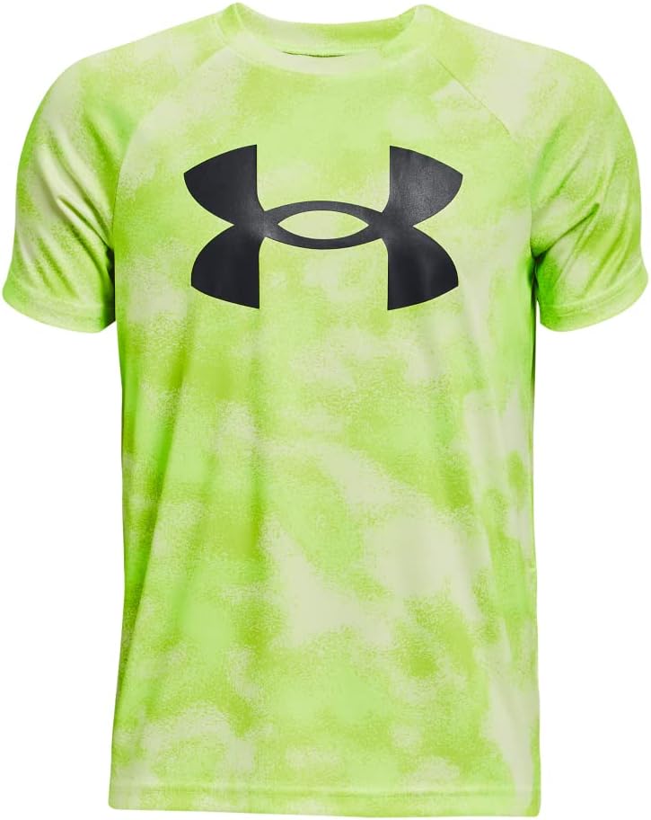 Under Armour Boys' Tech Big Logo Printed Short-Sleeve T-Shirt