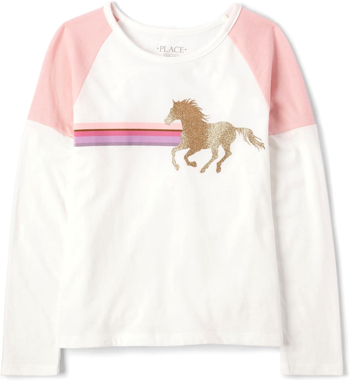 The Children's Place Girls' Long Sleeve Active Top