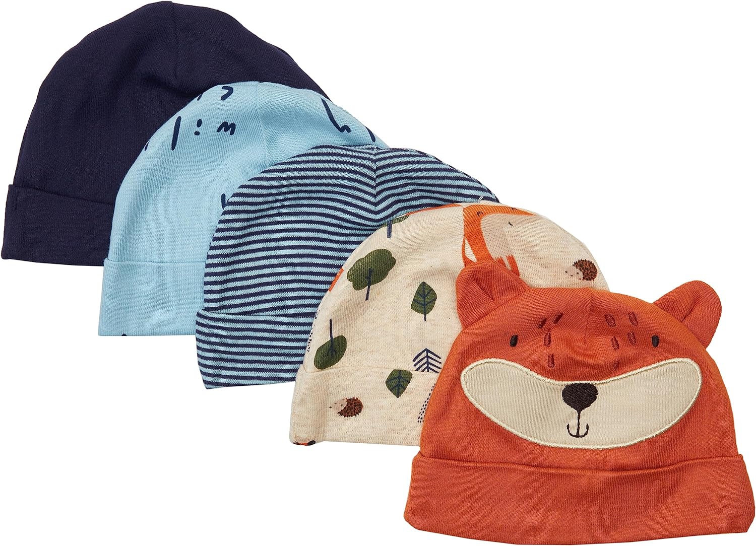 Gerber Baby 5-Pack Caps