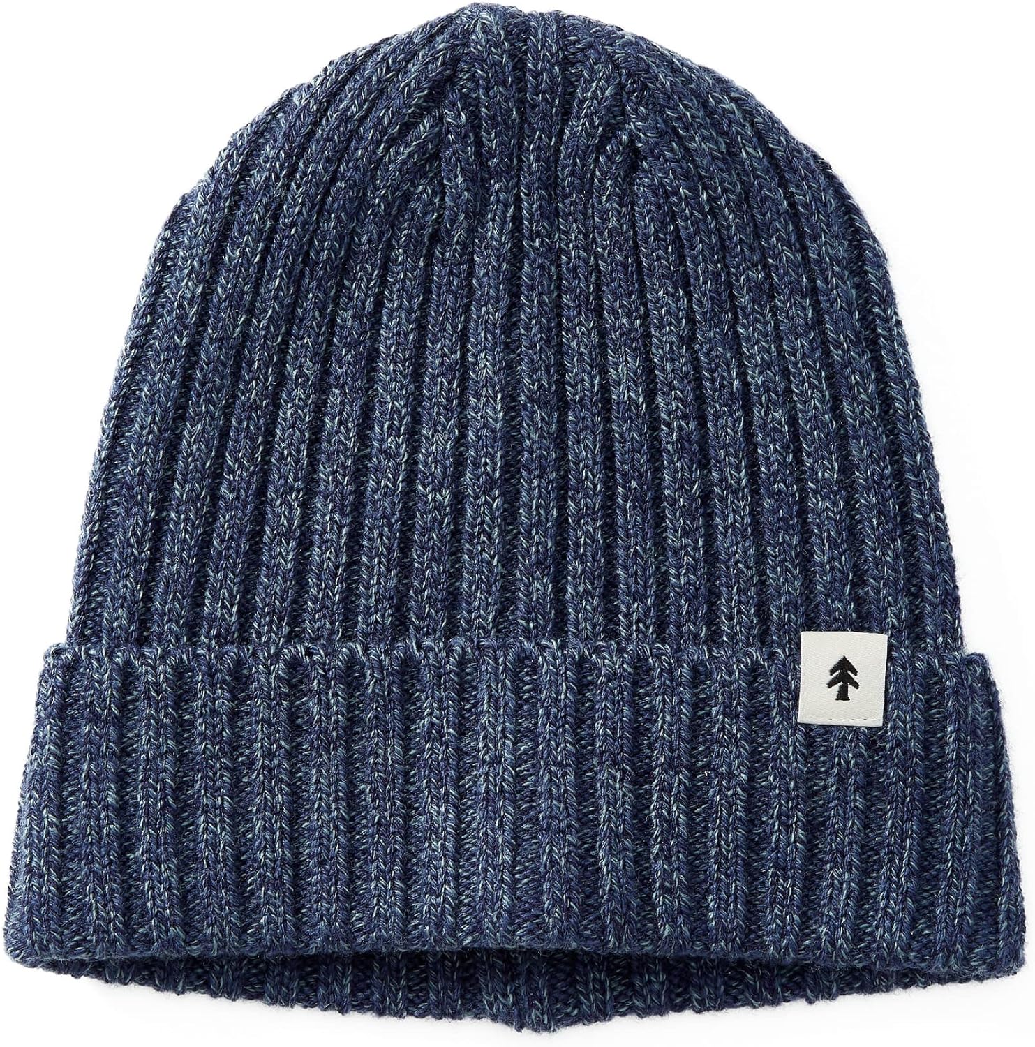Huckberry Winter Beanie, Roll-Up Cuff, Blended Knit, Fits Men & Women