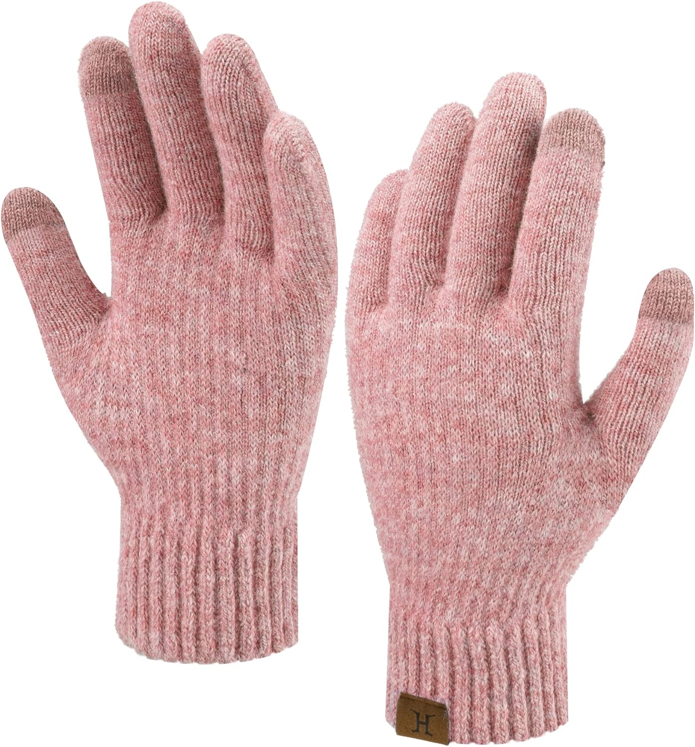 FZ FANTASTIC ZONE Womens Winter Warm Touchscreen Gloves Thermal Knit Cold Weather Gloves for Women