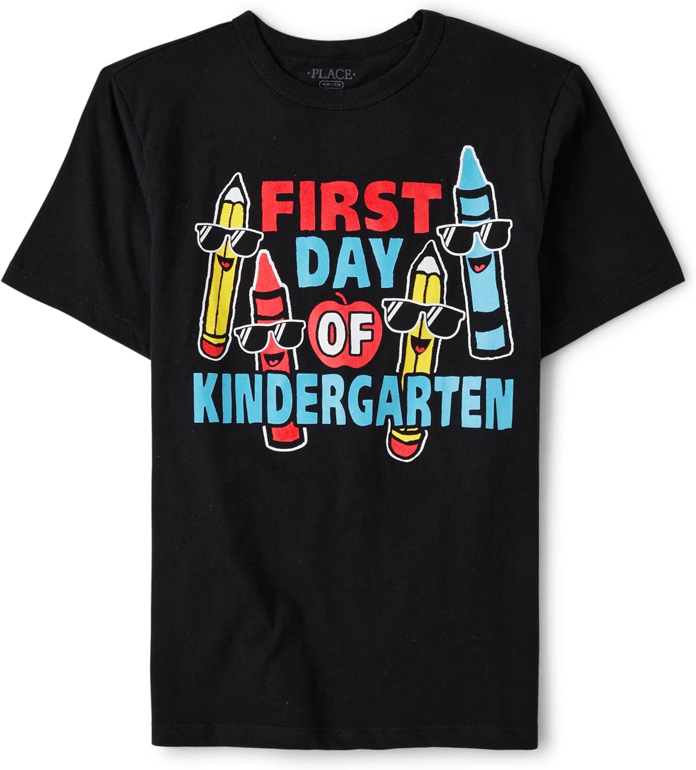 The Children's Place Boys' Short Sleeve Multi Color Graphic T-Shirt