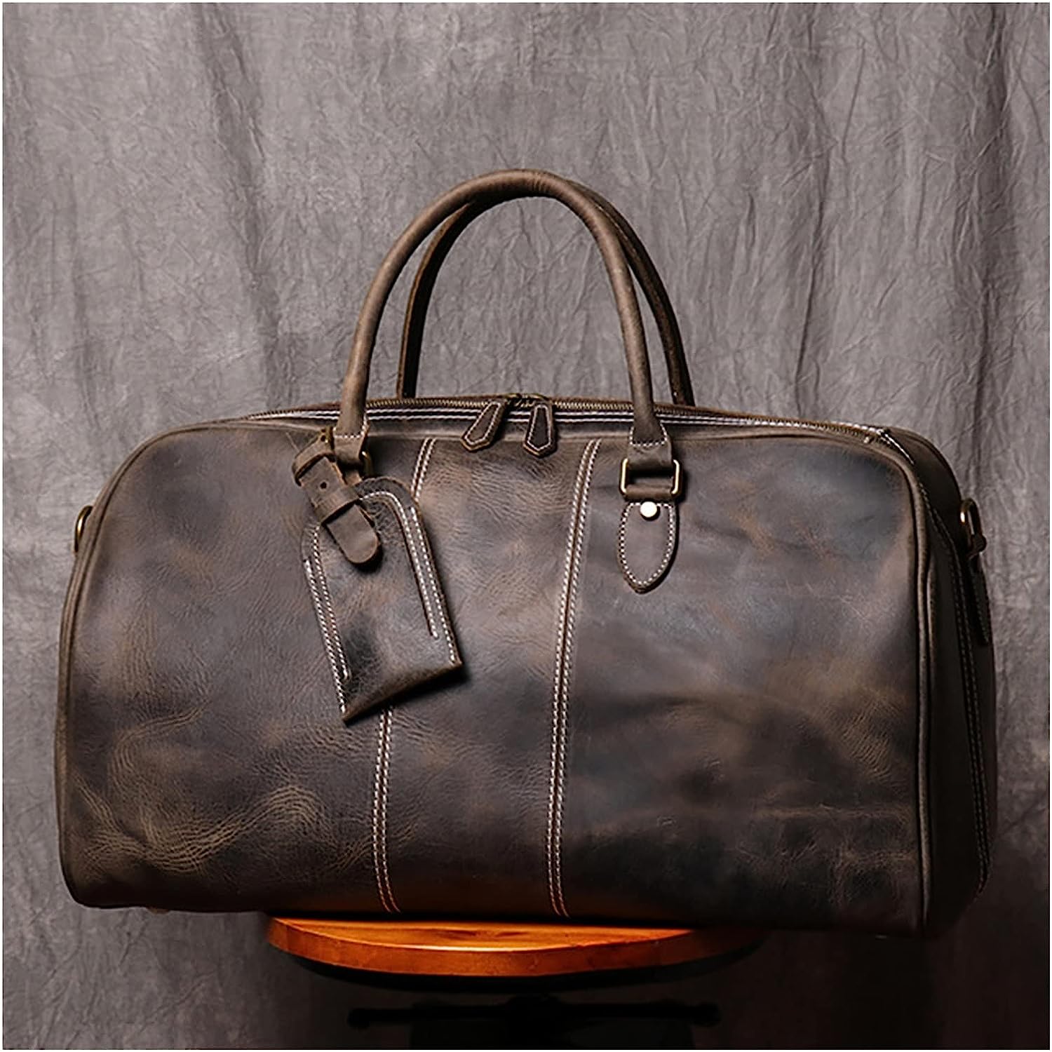 DOUBA Men's Hand Luggage Bag Travel Bag Large Capacity Shoulder Messenger Bag for 14" Laptop