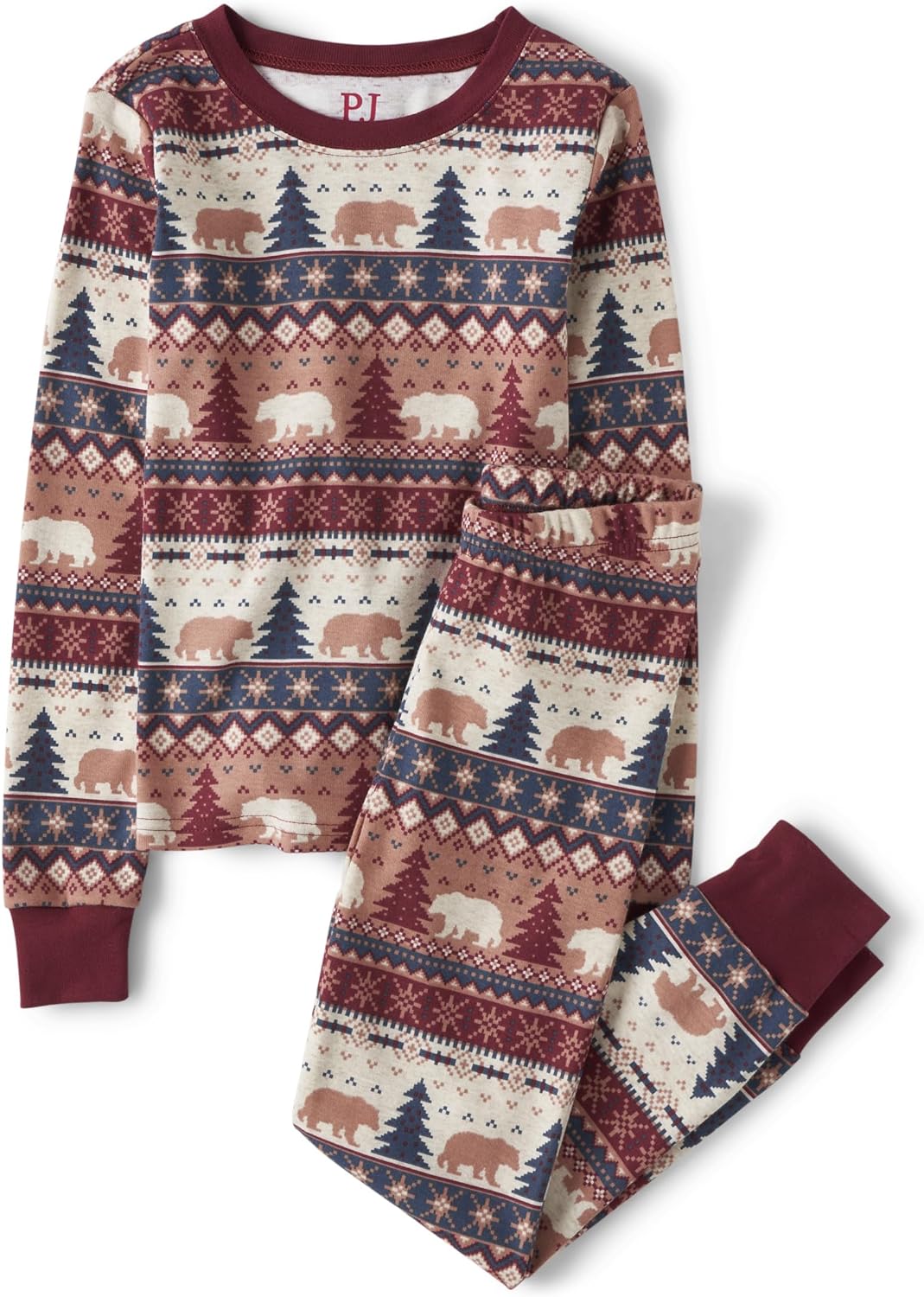 The Children's Place Baby Family Matching, Fall Harvest Pajama Sets, Cotton