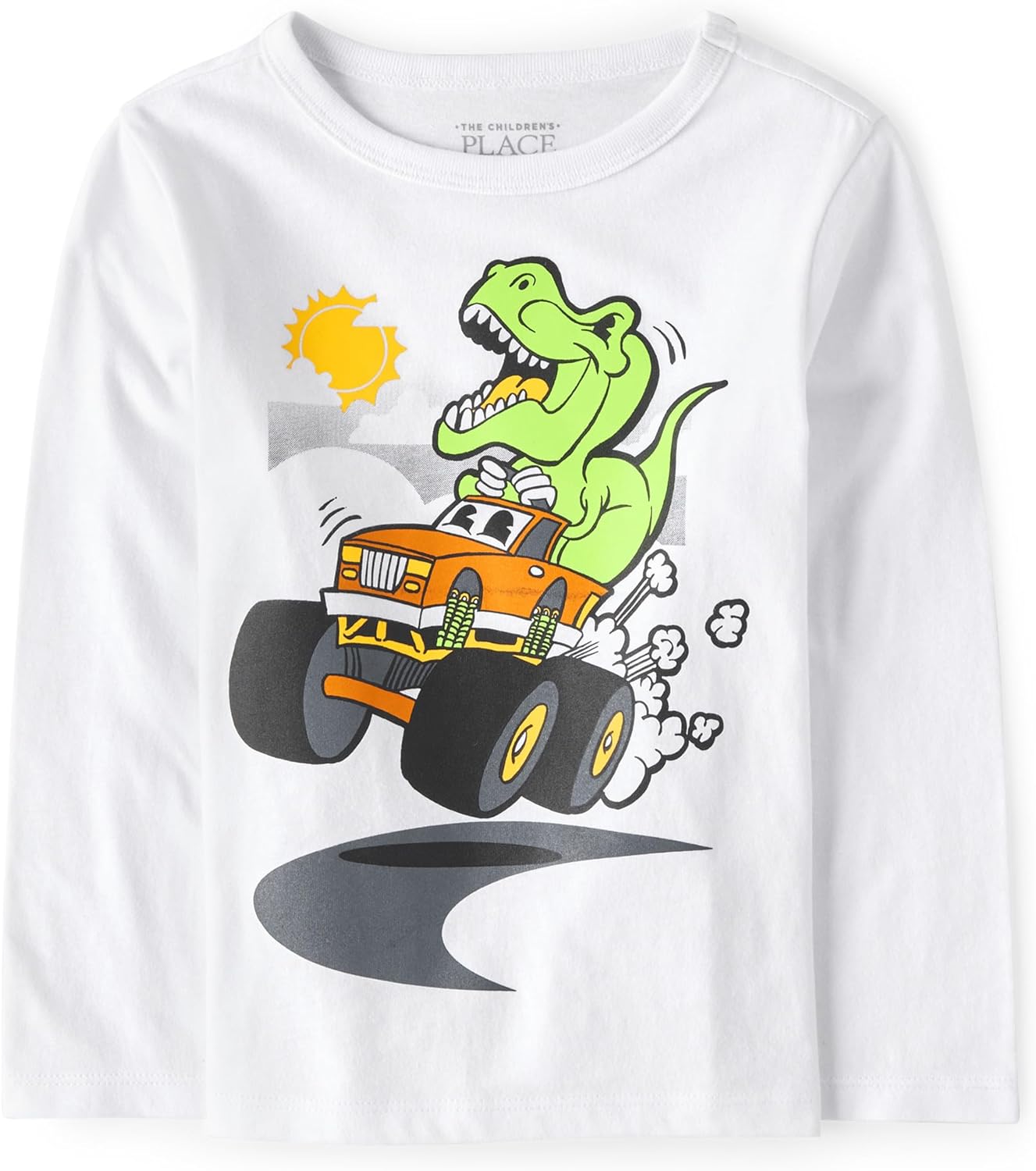 The Children's Place Baby Toddler Boys Long Sleeve Graphic T-Shirt