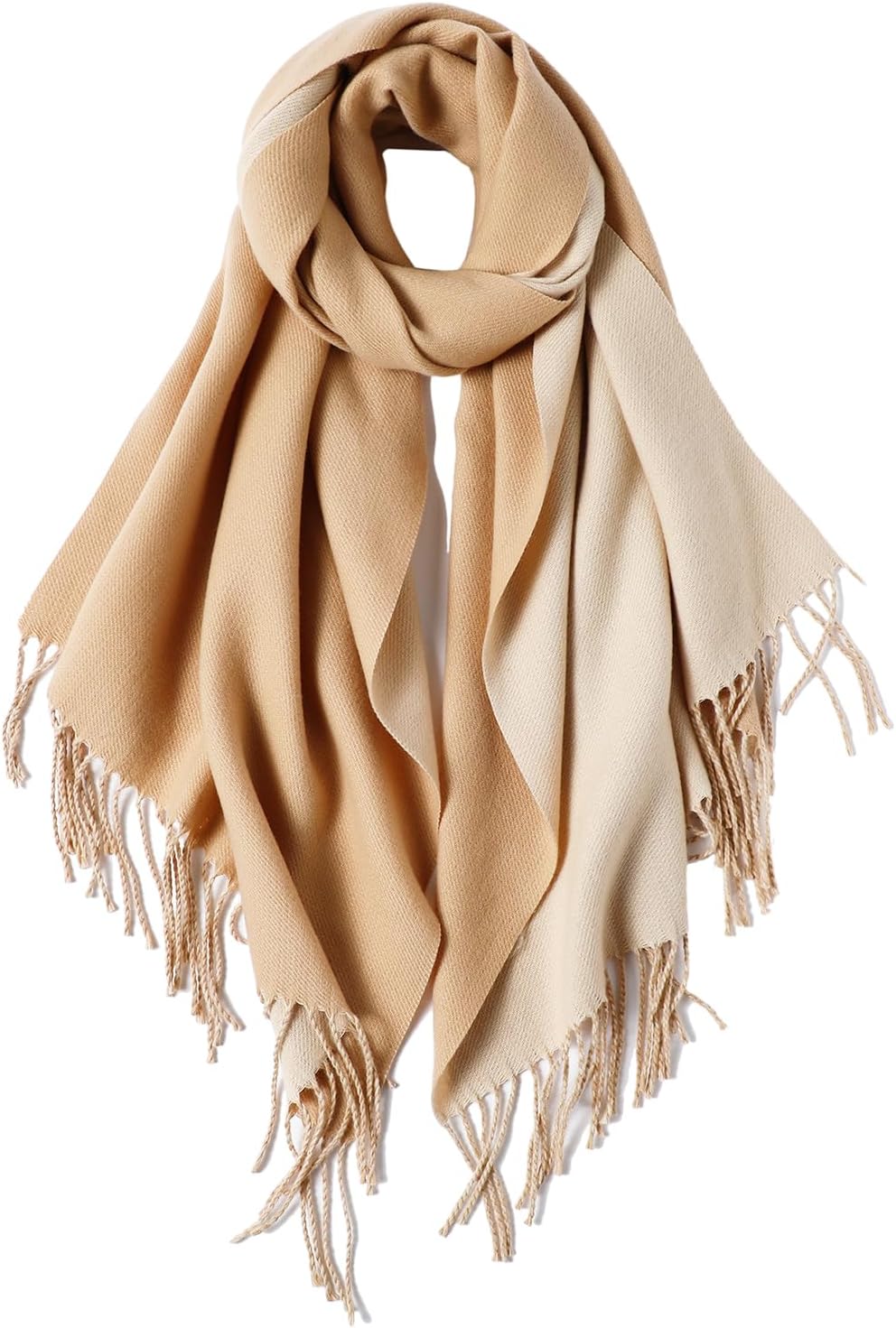 maamgic Womens Cashmere Scarf Large Pashmina Shawls and Wraps Light Blanket Scarf for Evening Dress Warm Daily Travel Office
