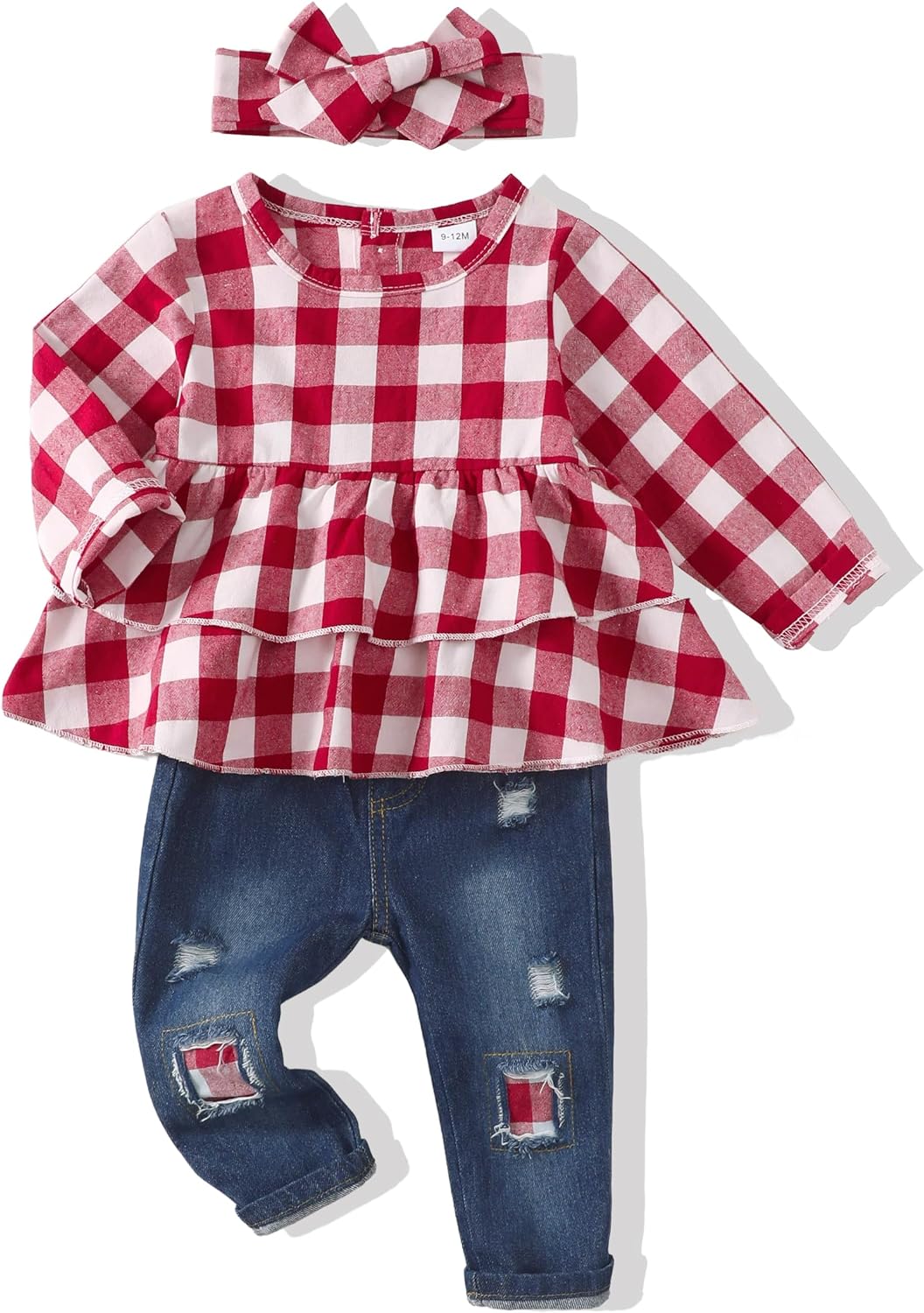 Renotemy Baby Girl Clothes Toddler Girl Clothes Outfits Infant Clothing Floral Pants Set Cute Clothes Set for Girls