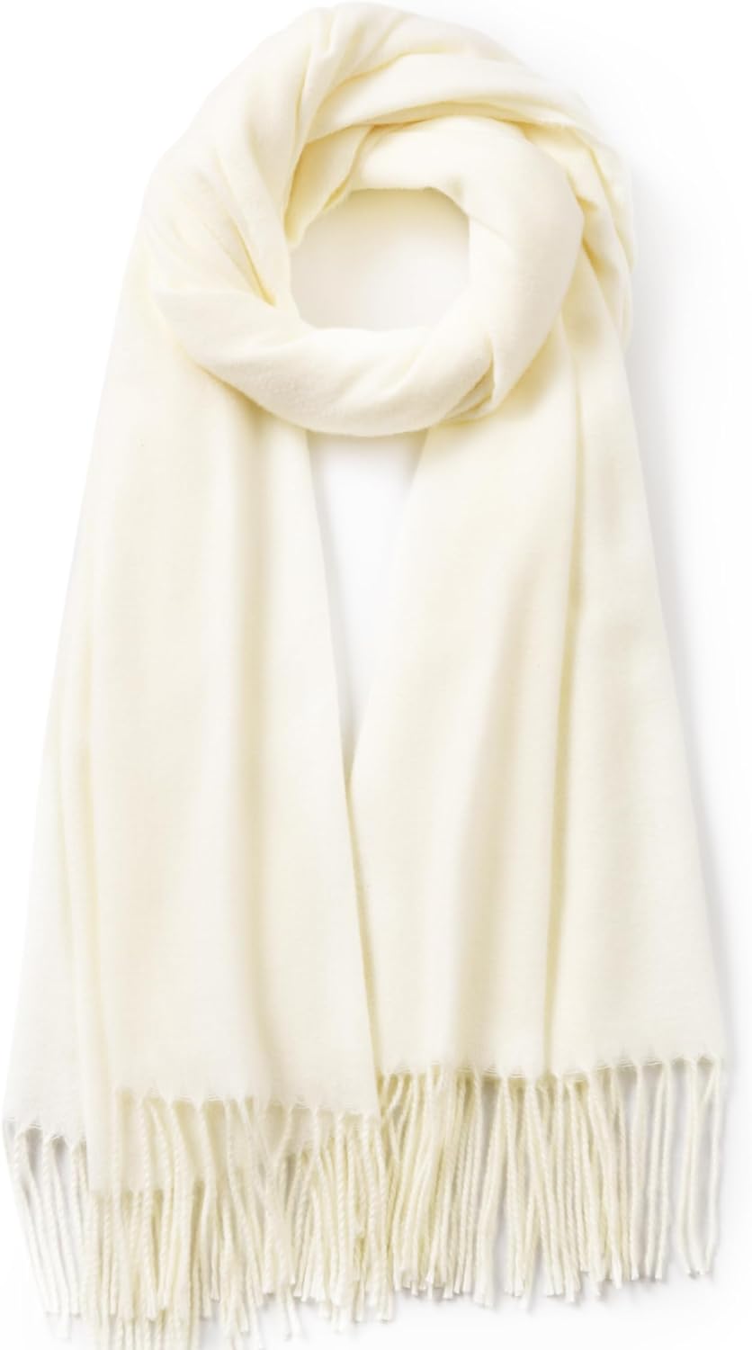 Ymomode Scarfs for Women Pashmina Shawls and Wraps for Evening Dress Bridesmaid Wedding Bridal Winter Warm Long Large Scarves