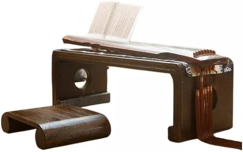 LIRUXUN Wood Piano Table Console Bench Rectangle Antique Furniture Living Room Oriental Floor Low Tea Table Wooden