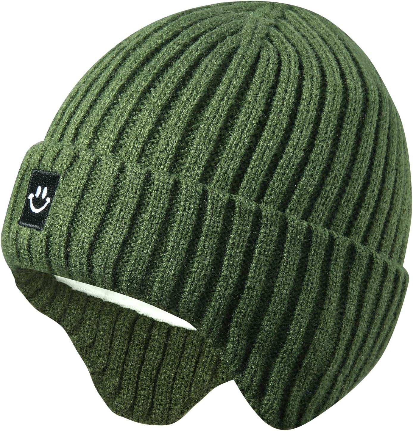 MaxNova Baby Winter Hat Toddler Beanie Hat Earflap Knit Cap for Boys Girls 0-8 Years
