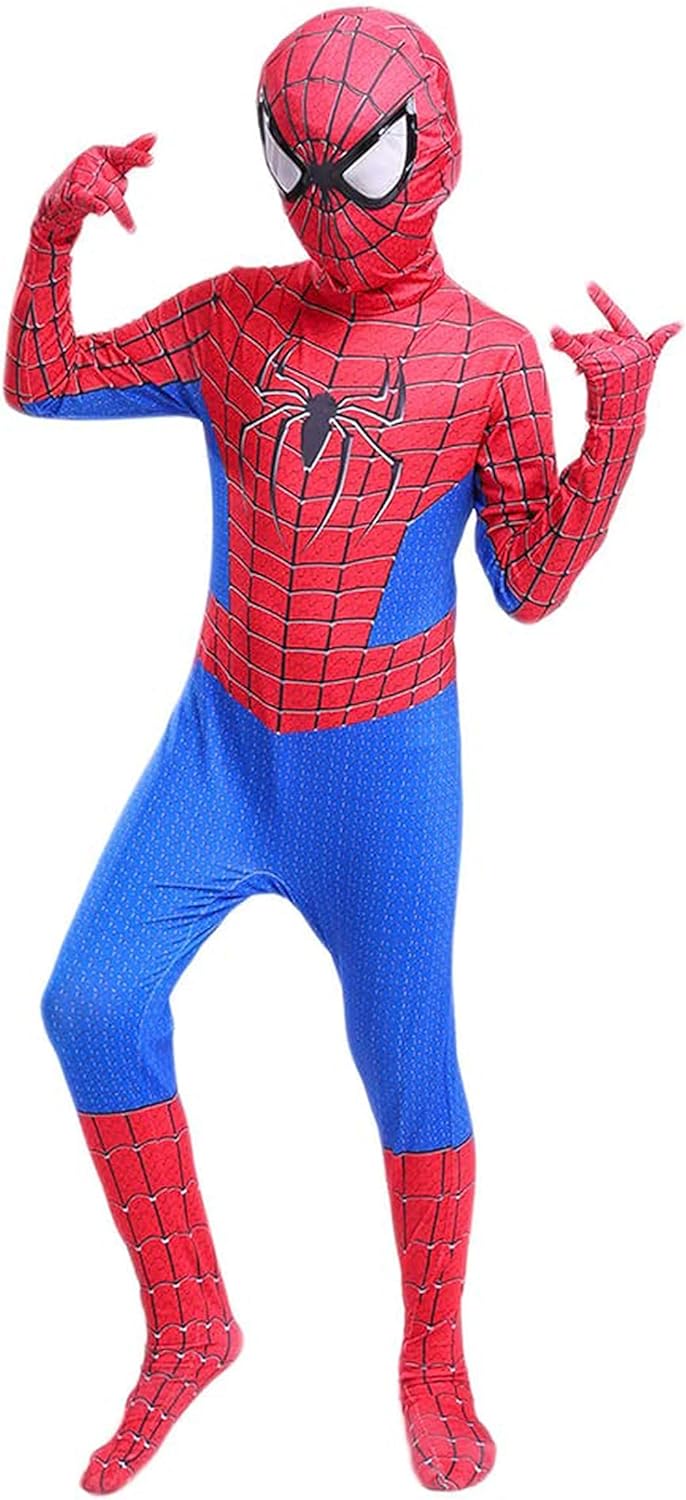 LoLiLi Superhero Kids Jumpsuit Spandex Elastic Suit Halloween Cosplay Costumes