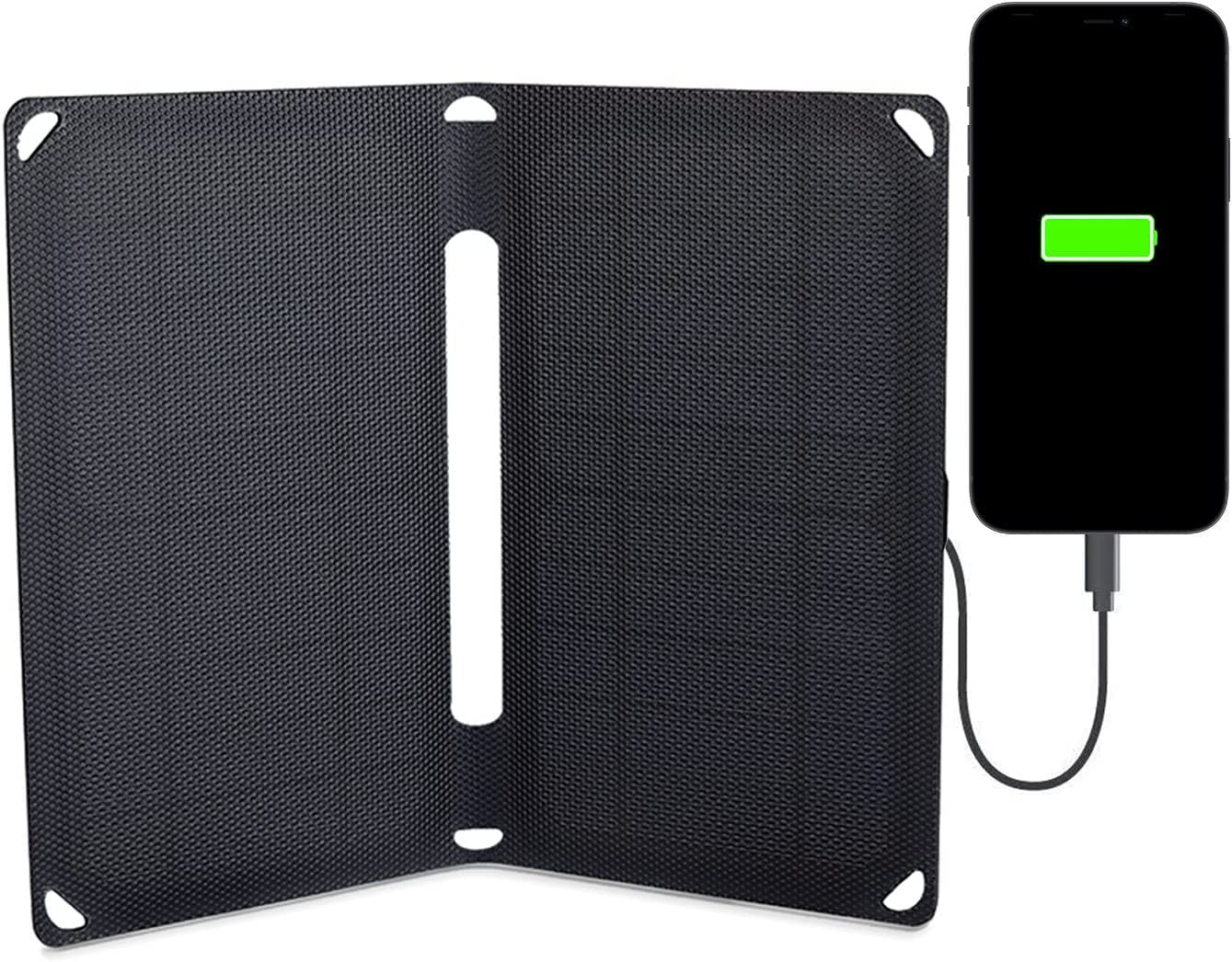 Voltaic Systems - Arc 10 Watt USB Solar Charger | Powers Phones, Tablets, & More | Charges Your Device as Fast as at Home